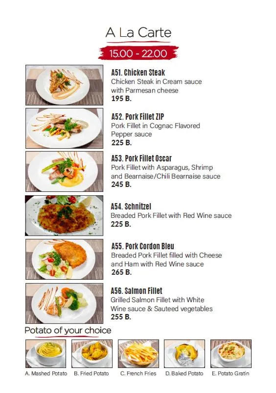 Restaurant/places to eat in ZIP Hotel & Restaurant