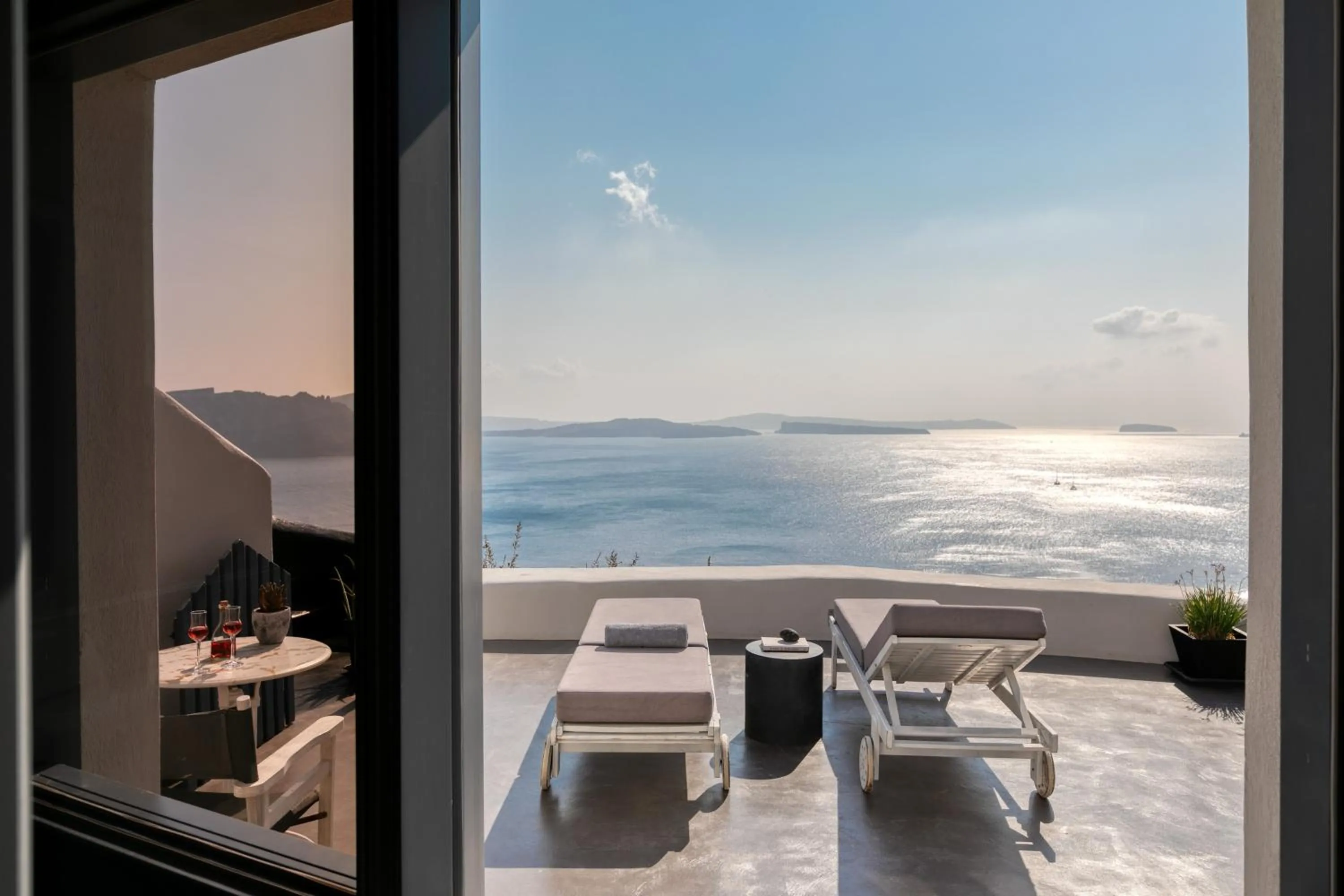 Balcony/Terrace in Nostos Apartments