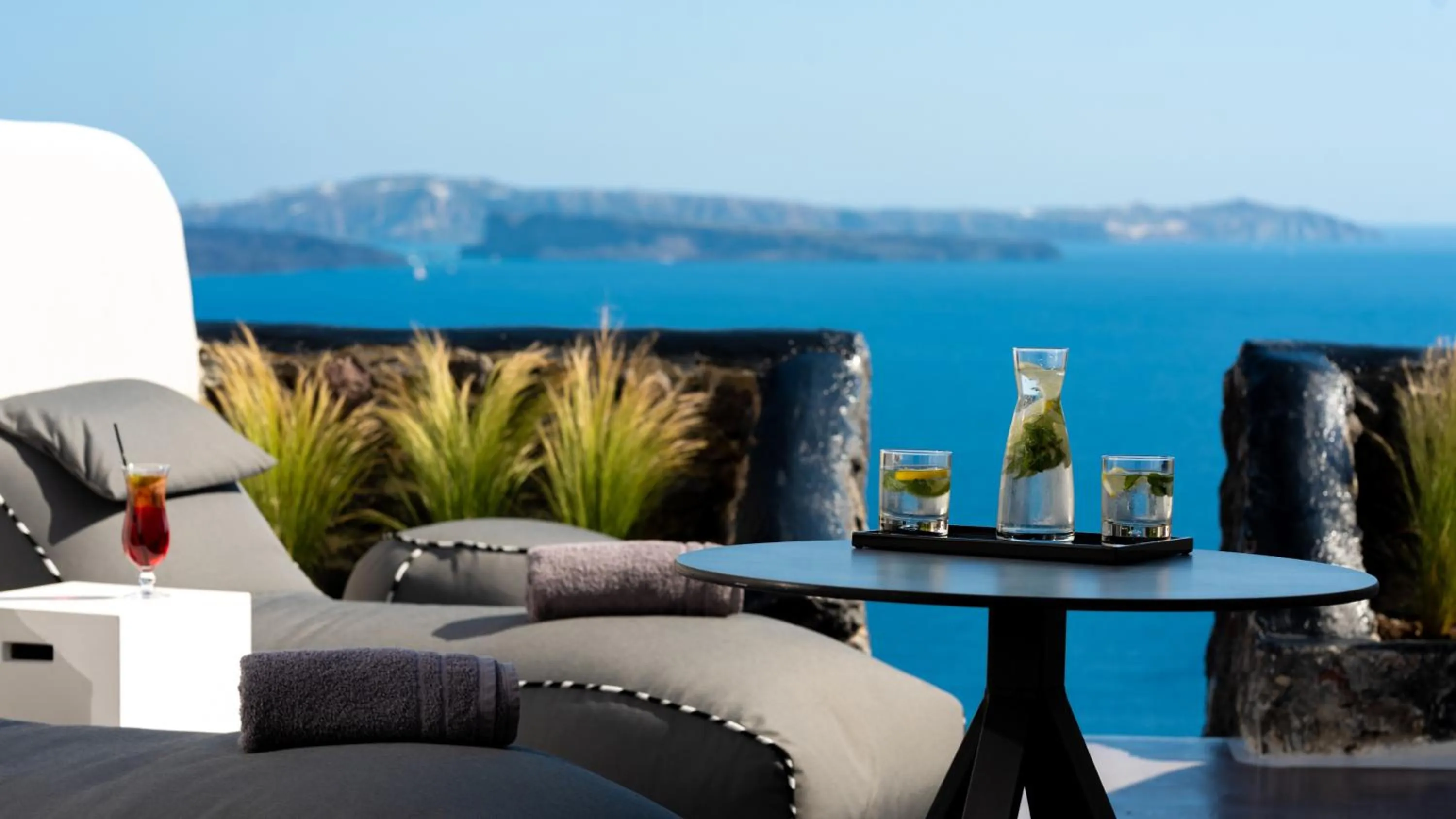 Patio in Nostos Apartments