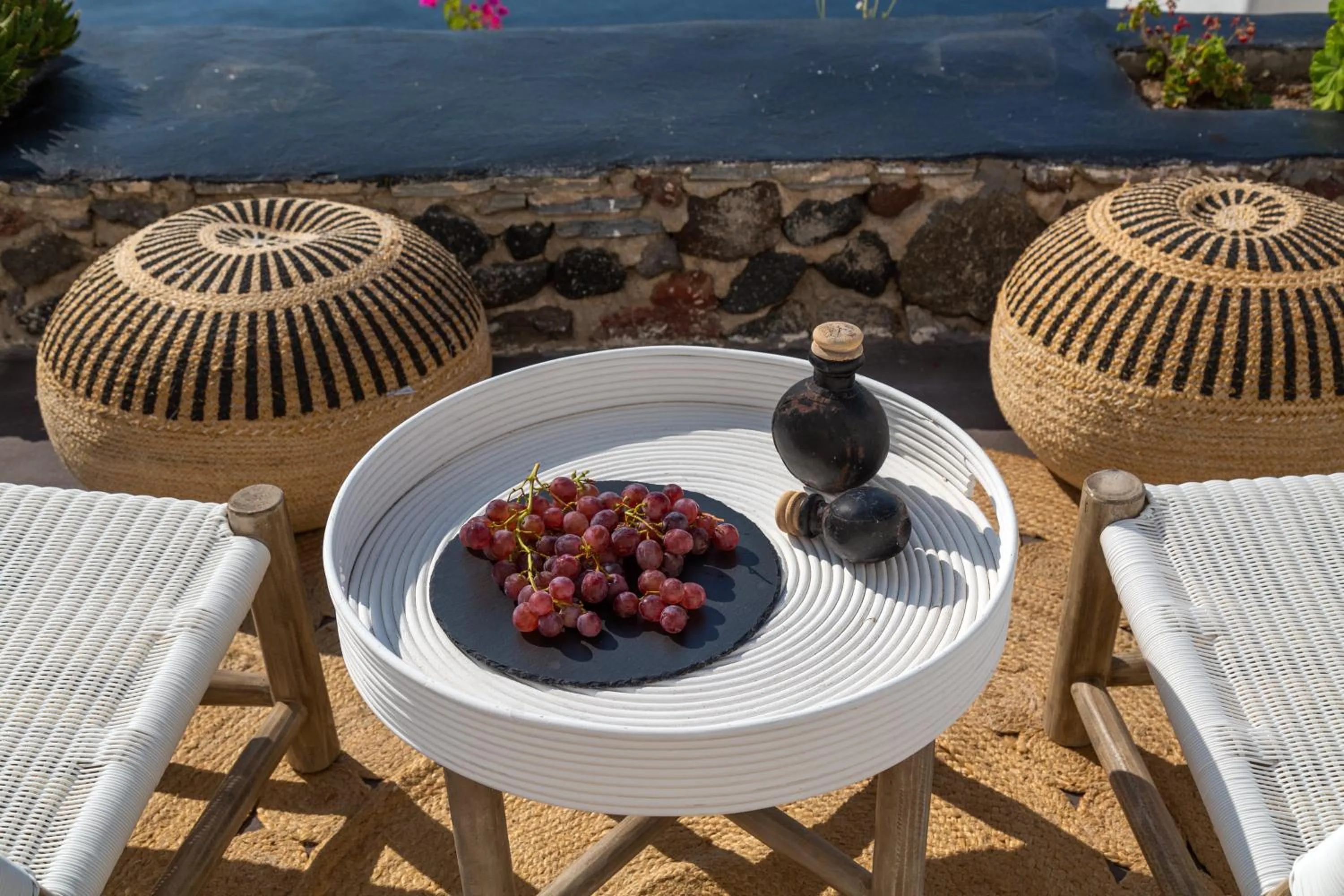 Patio in Nostos Apartments