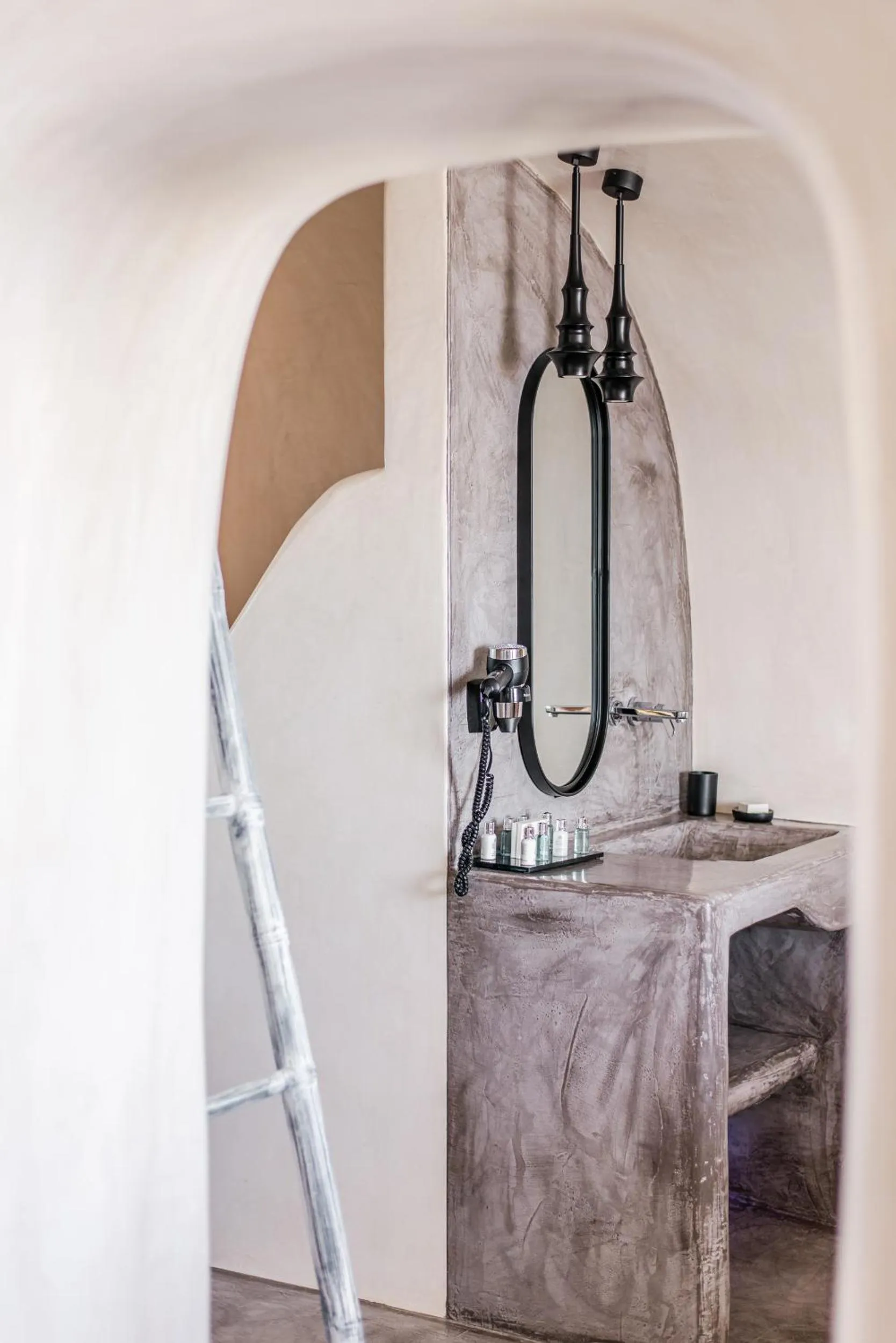 Bathroom in Nostos Apartments