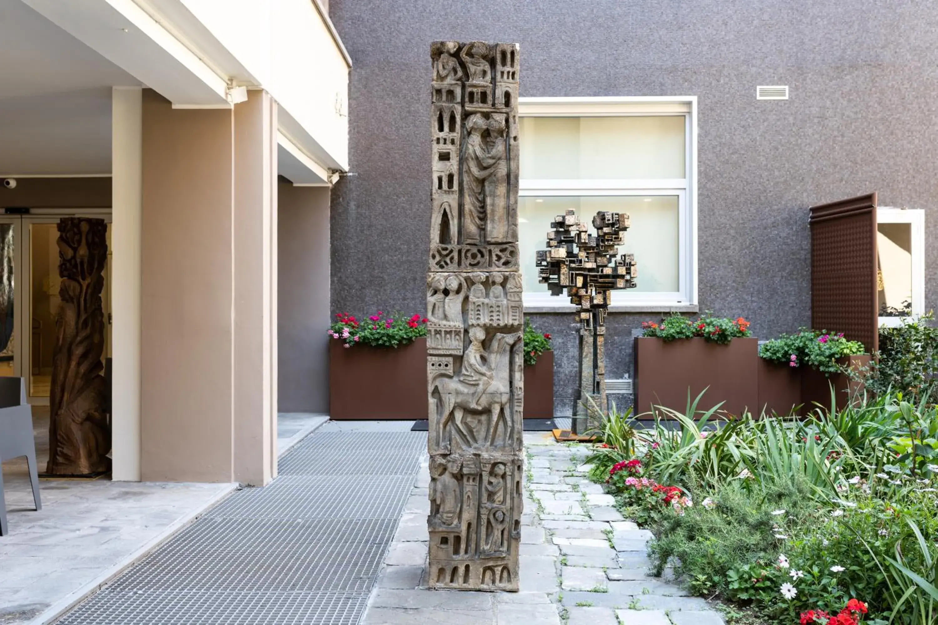 Property building in Hotel Milano Castello Property building in Hotel Milano Castello