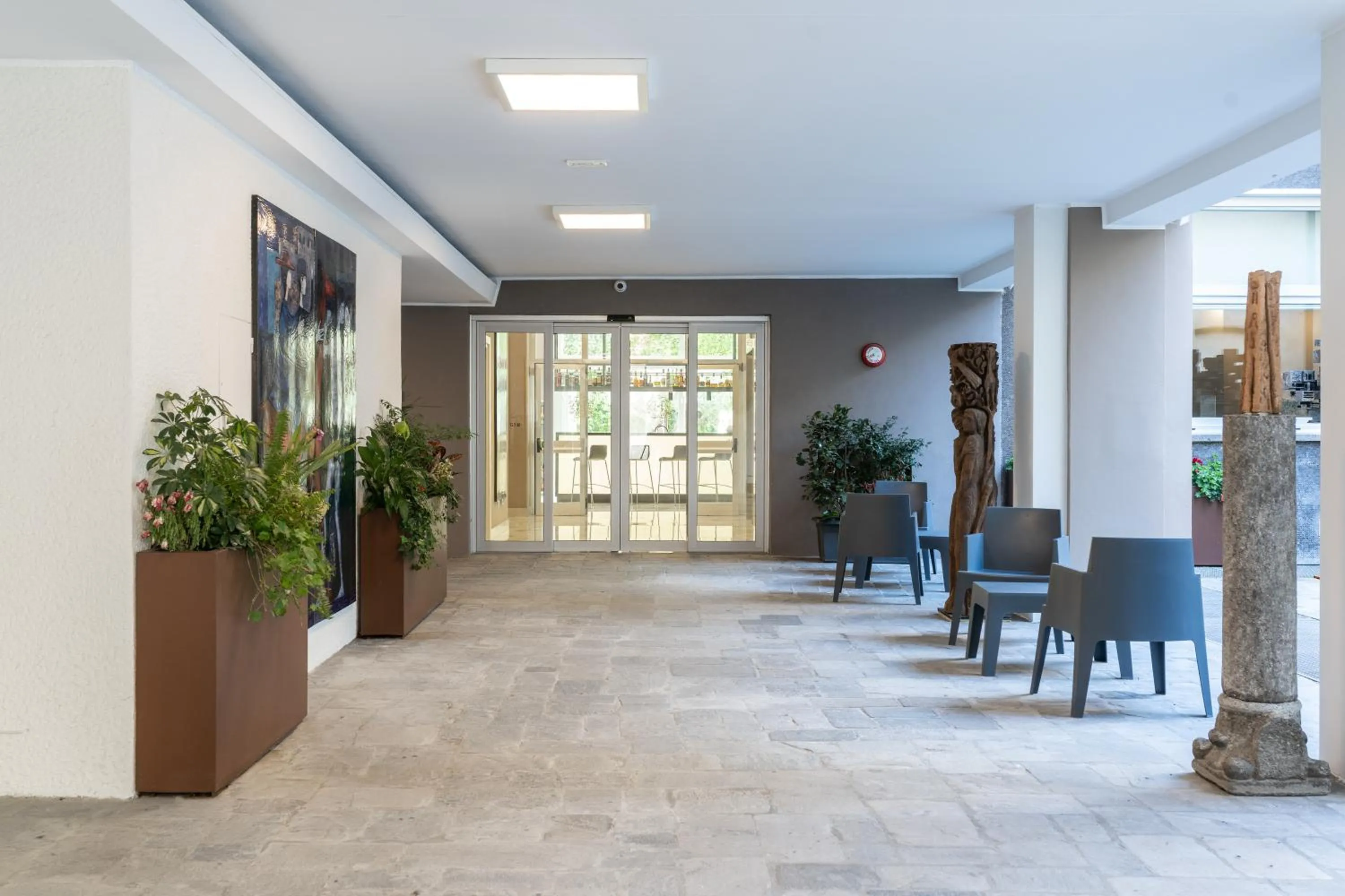 Garden in Hotel Milano Castello