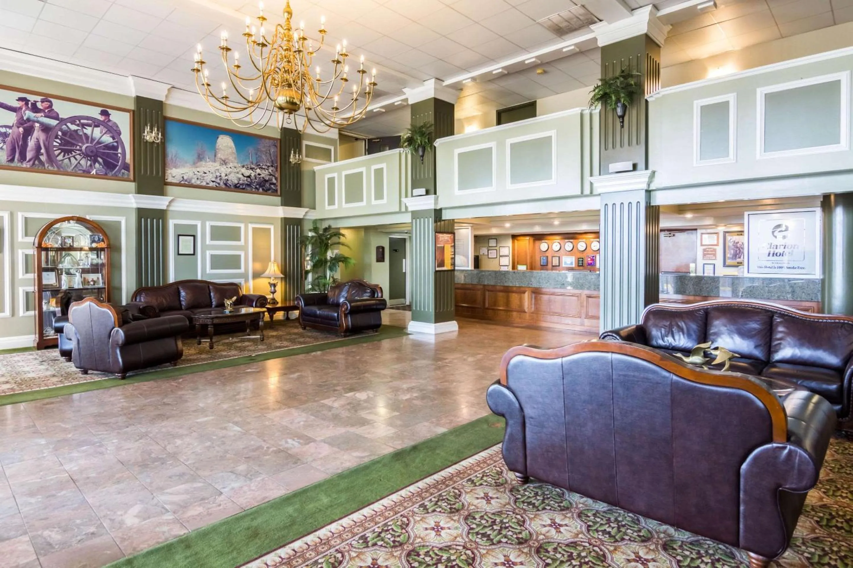 Lobby or reception in Plaza Inn & Suites
