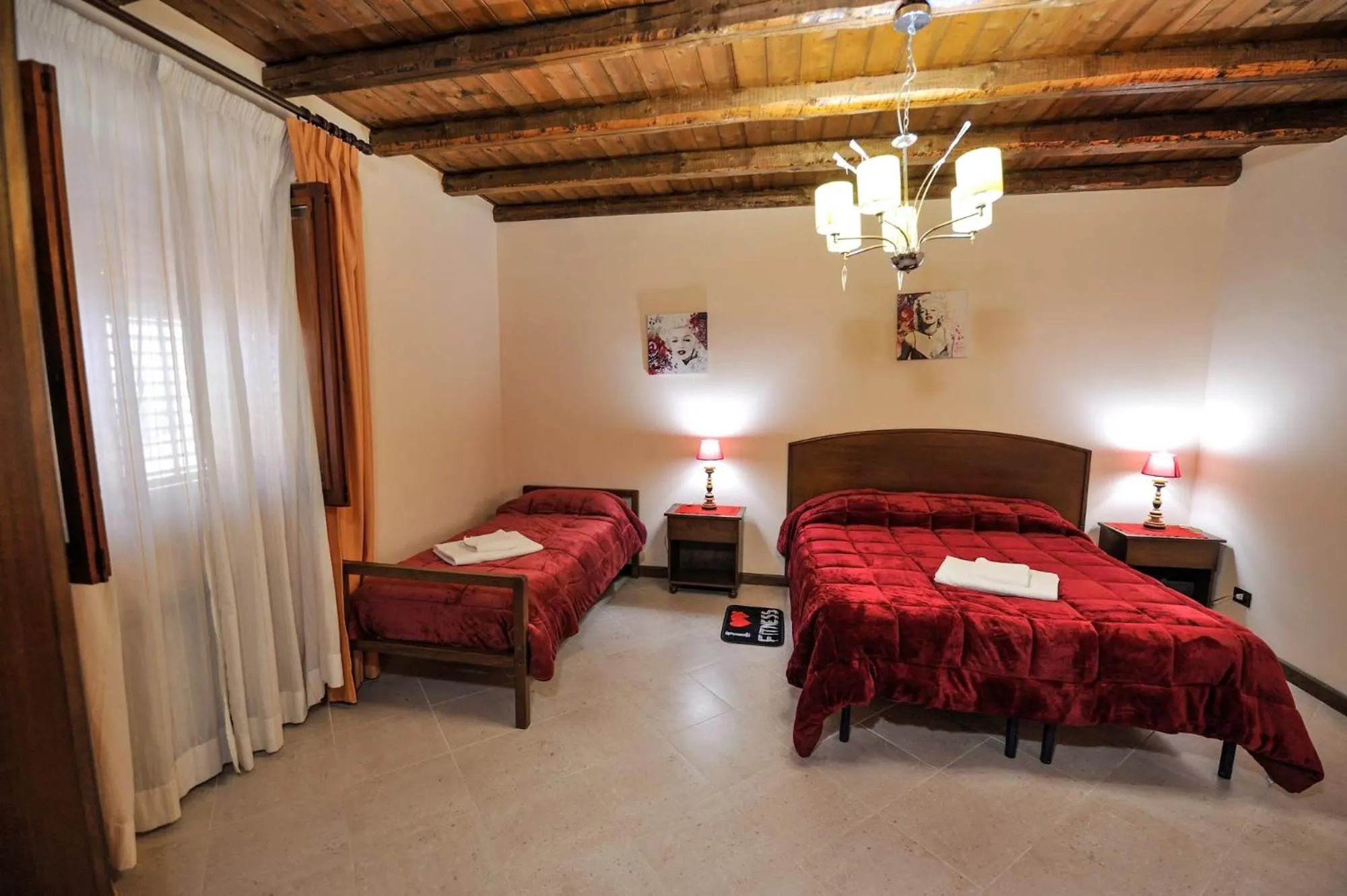 Bed in Hotel Piccolo