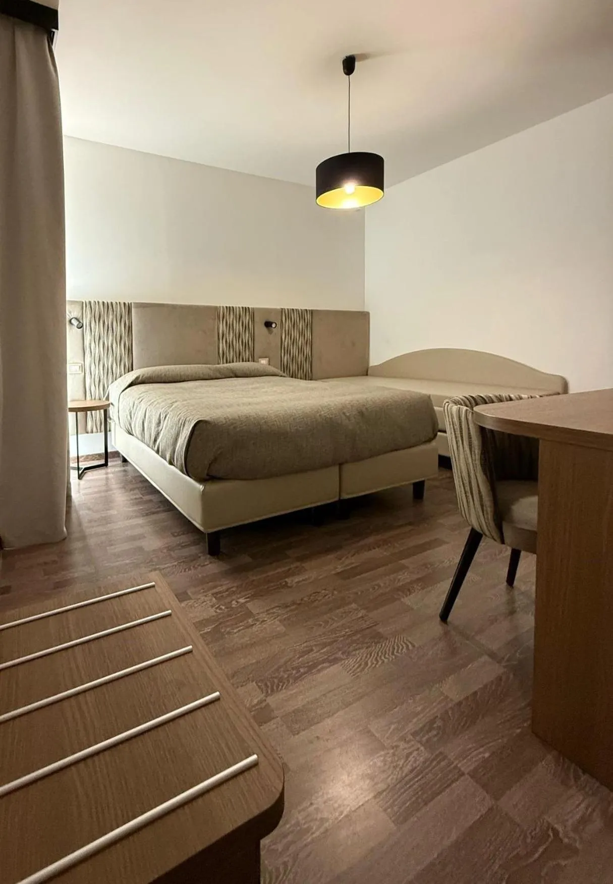 Bed in Hotel Miramare