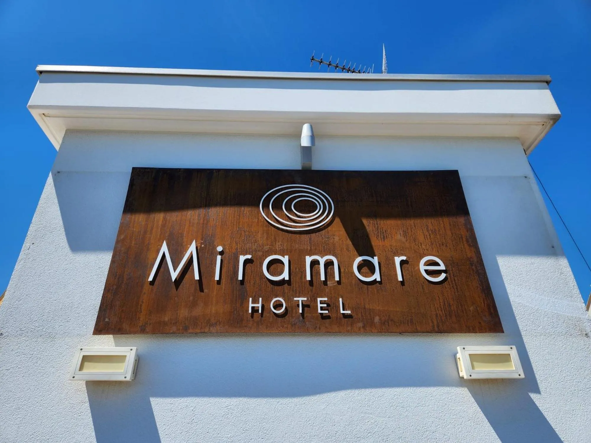 Logo/Certificate/Sign in Hotel Miramare