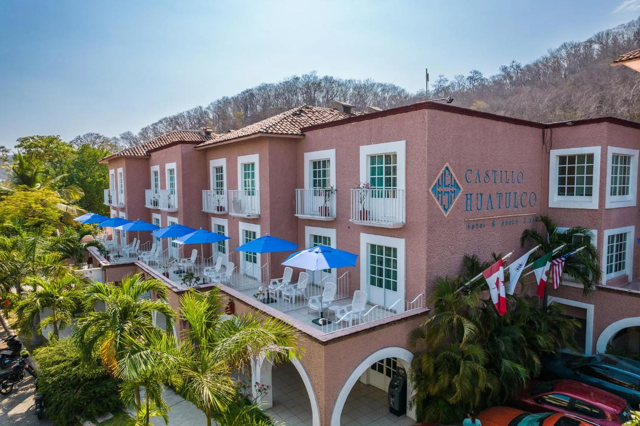 Property building in Hotel Castillo Huatulco & Beach Club