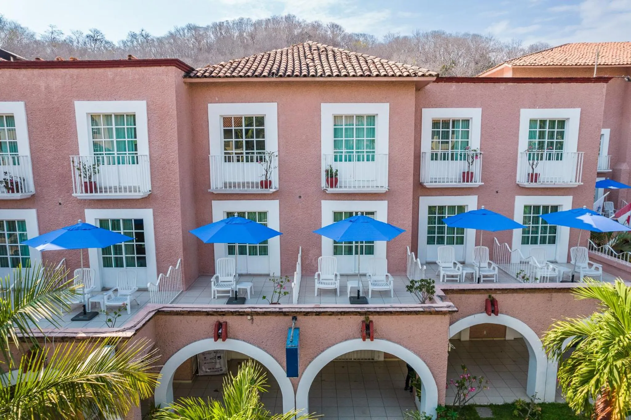 Property building in Hotel Castillo Huatulco & Beach Club