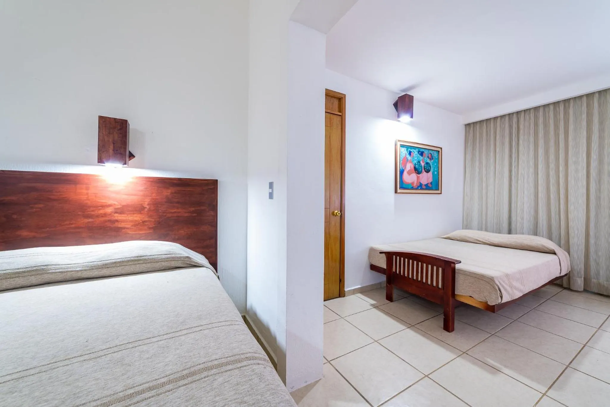 Bedroom, Bed in Hotel Castillo Huatulco & Beach Club