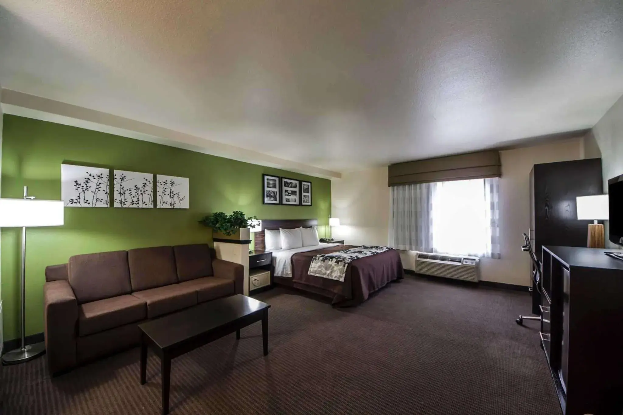 Photo of the whole room, Bed in Sleep Inn And Suites Central / I-44