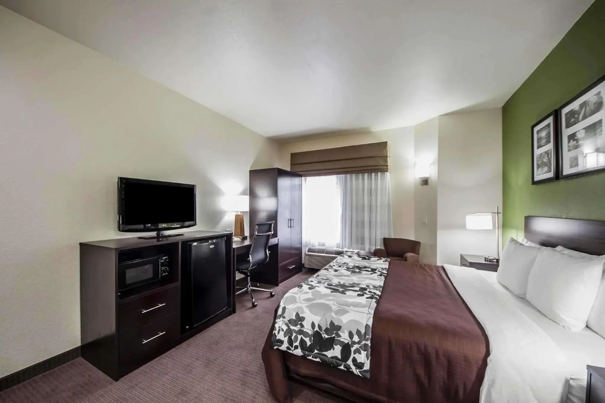 Photo of the whole room, Bed in Sleep Inn And Suites Central / I-44