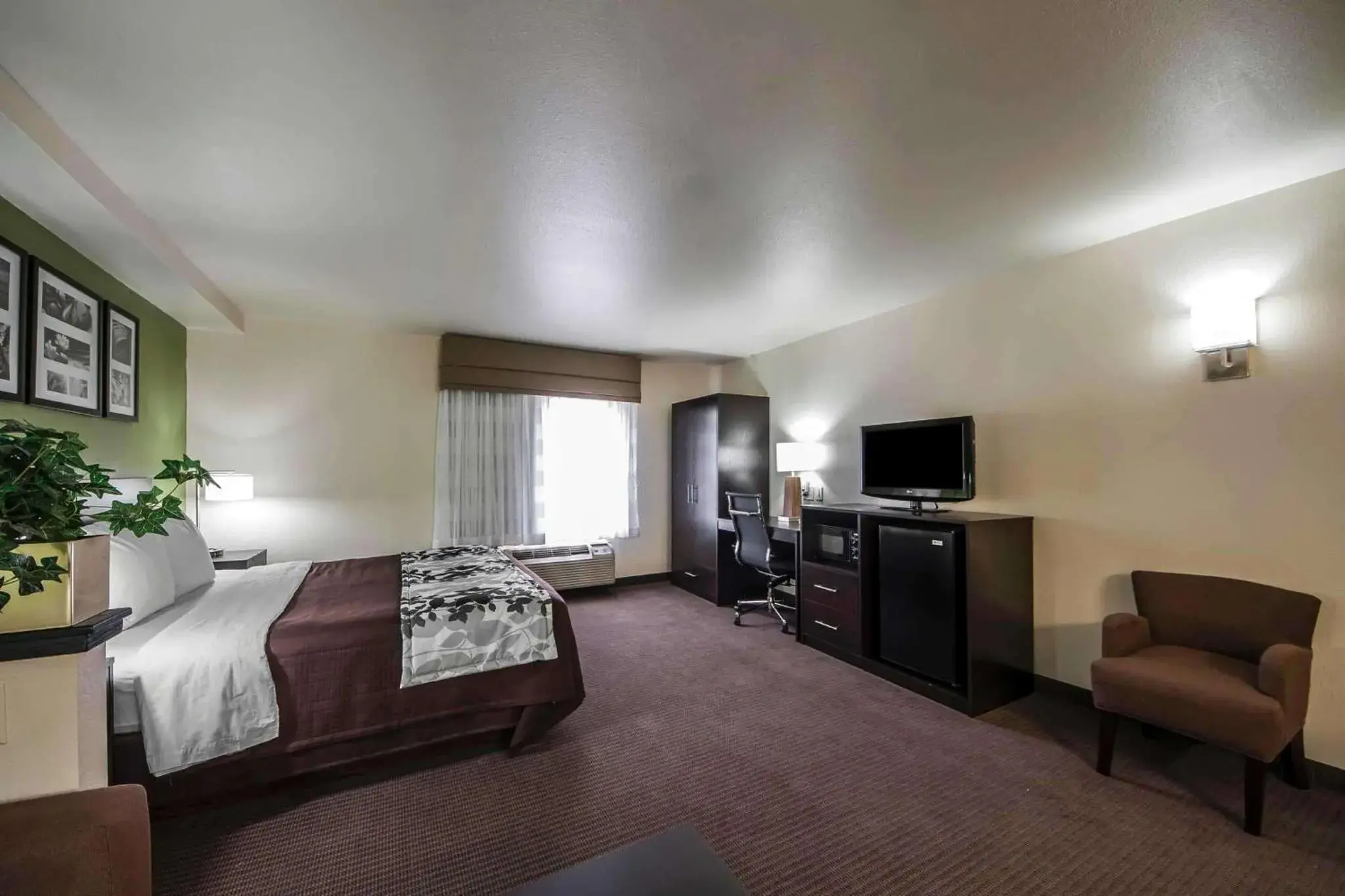 Photo of the whole room, Bed in Sleep Inn And Suites Central / I-44