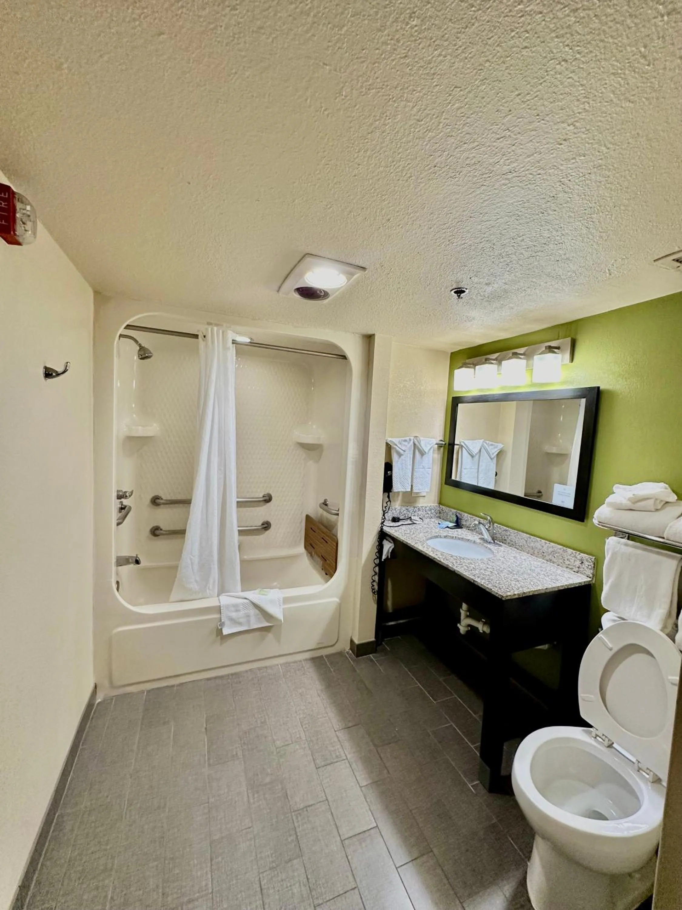 Shower in Sleep Inn & Suites Tulsa Central I-44