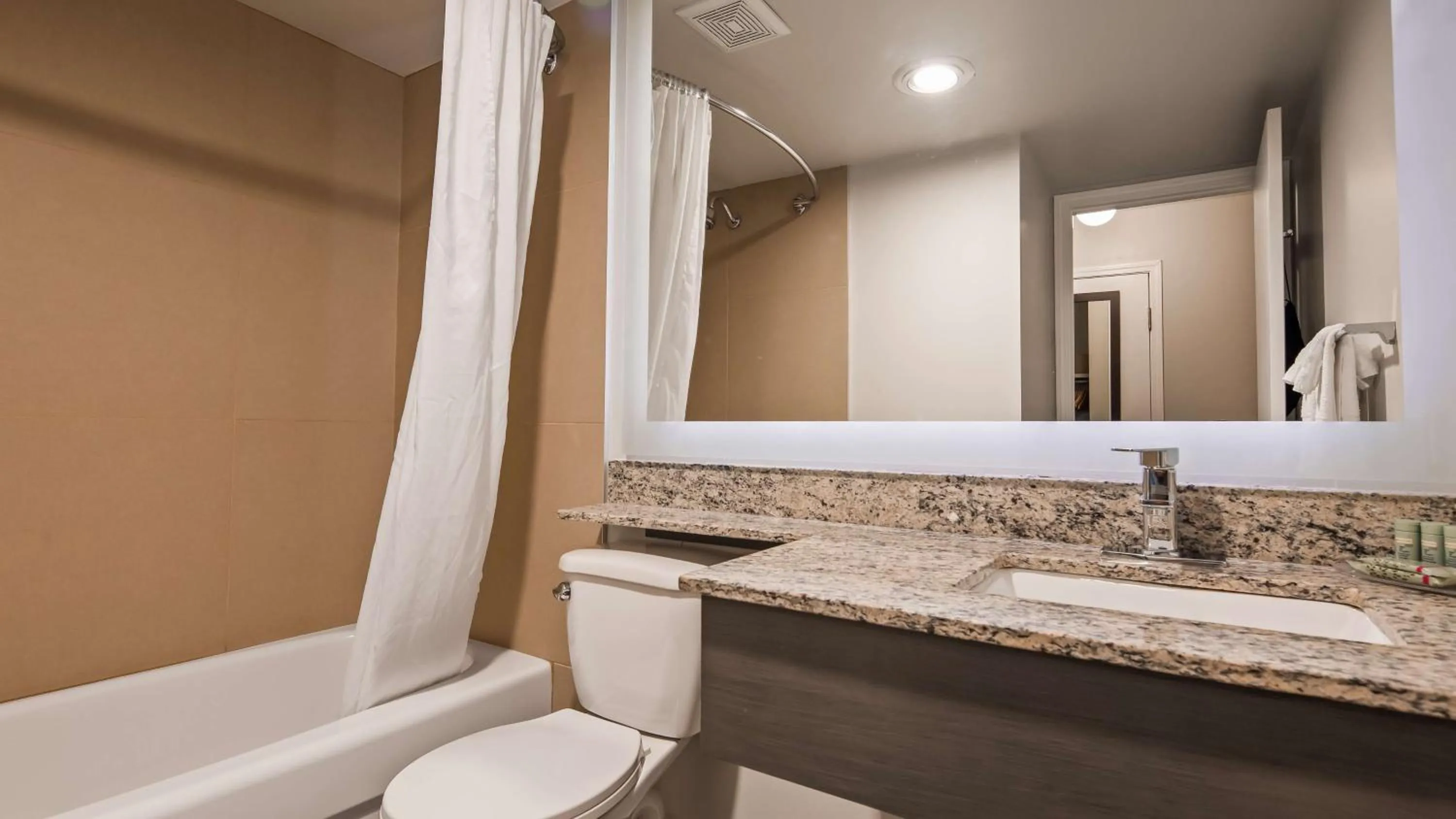 Bathroom in Days Inn by Wyndham Airdrie