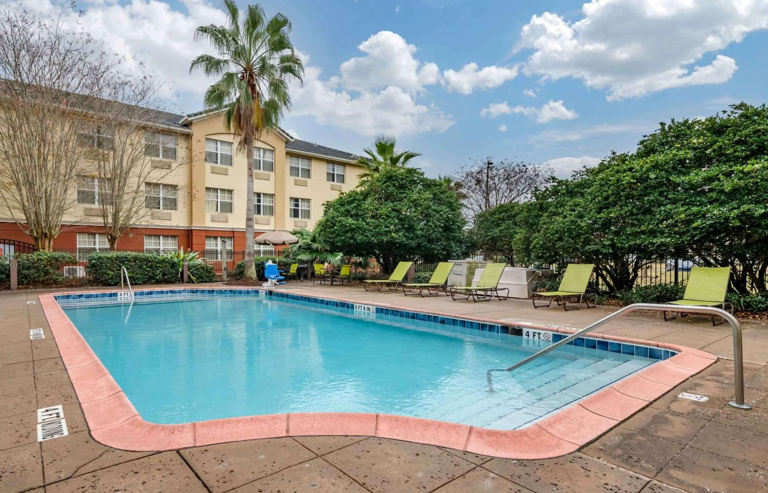 Pool view in Extended Stay America Suites - Orlando - Southpark - Commodity Circle