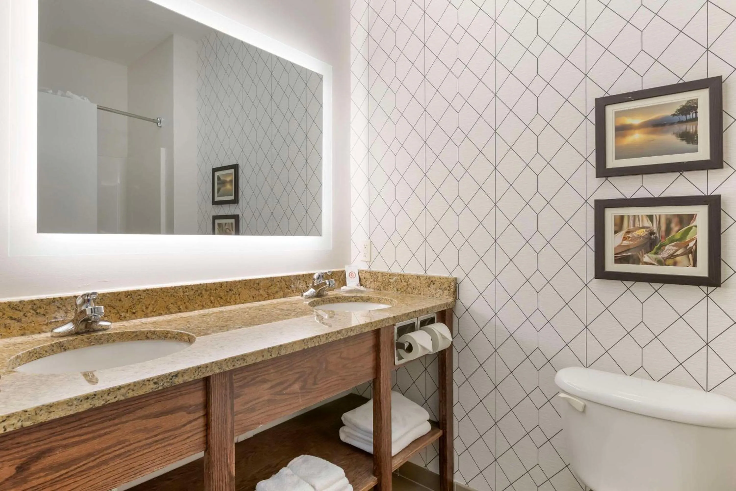 Bedroom in Comfort Inn & Suites Davenport - Quad Cities