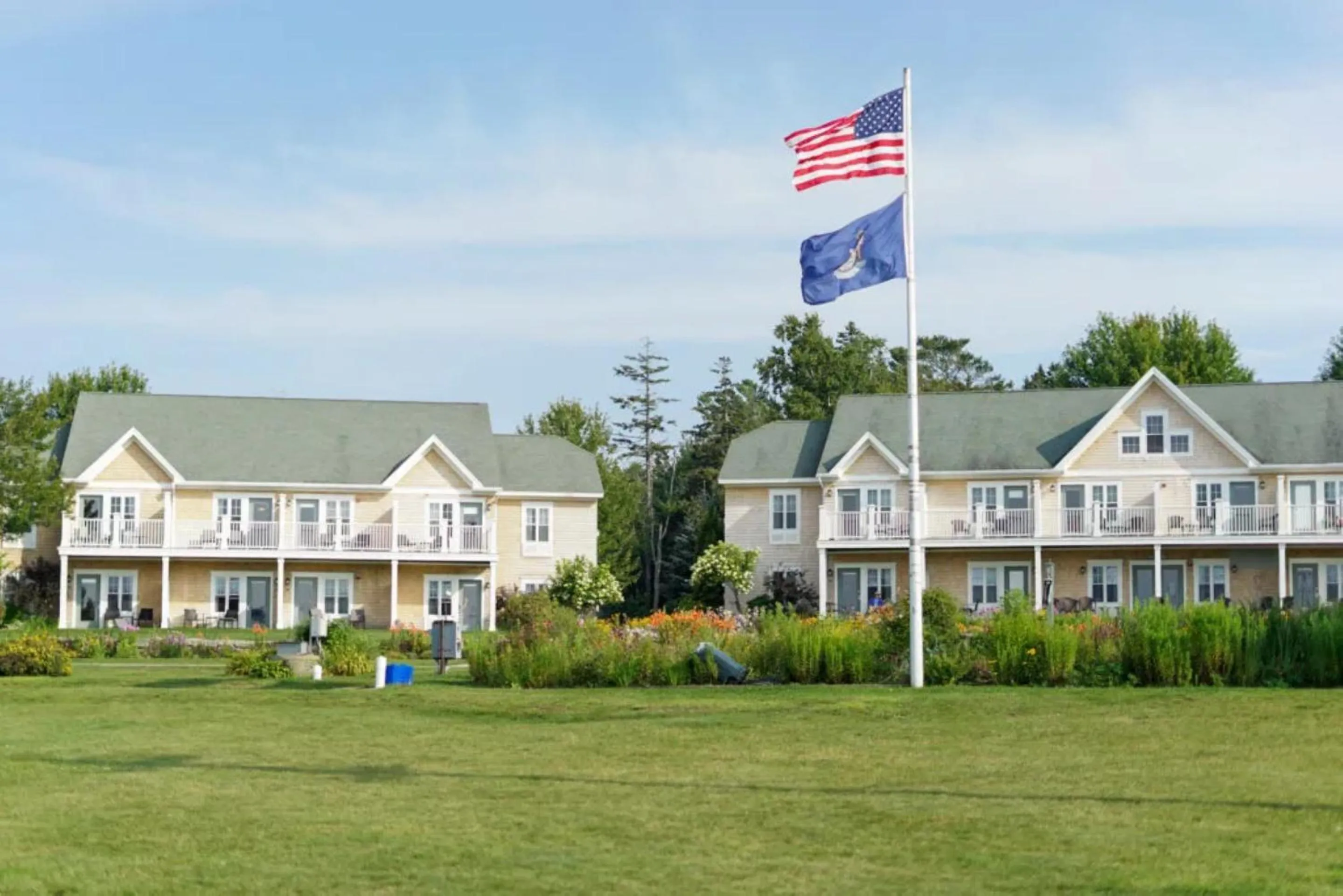 Garden in Sebasco Harbor Resort & Golf Club