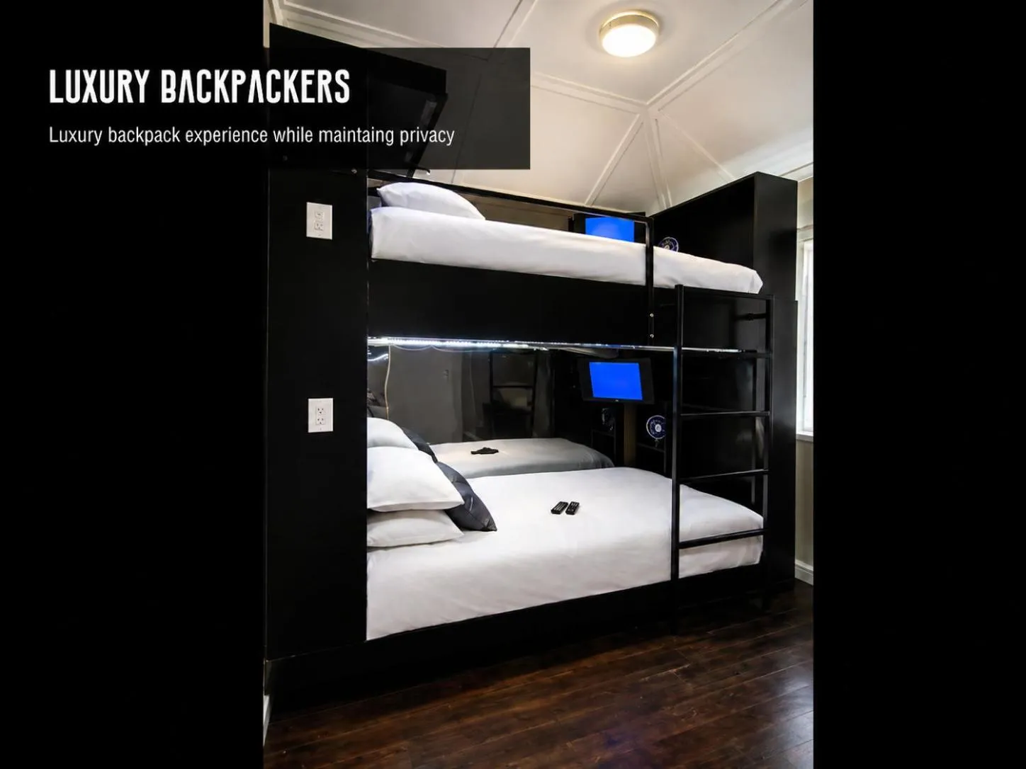 Bed in Luxury Backpackers