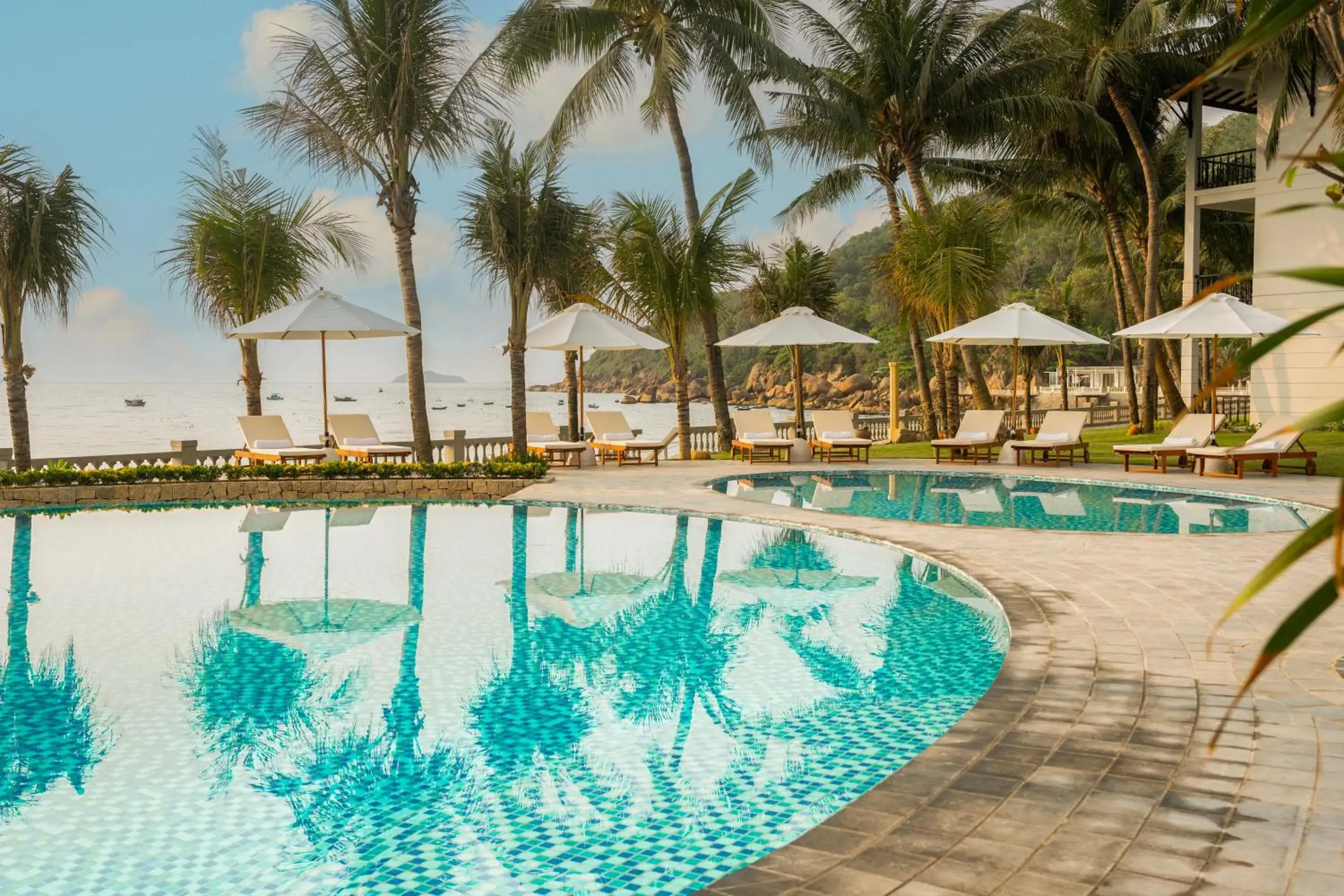 Swimming pool in Dankbaar Resort Quy Nhon Swimming pool in Dankbaar Resort Quy Nhon