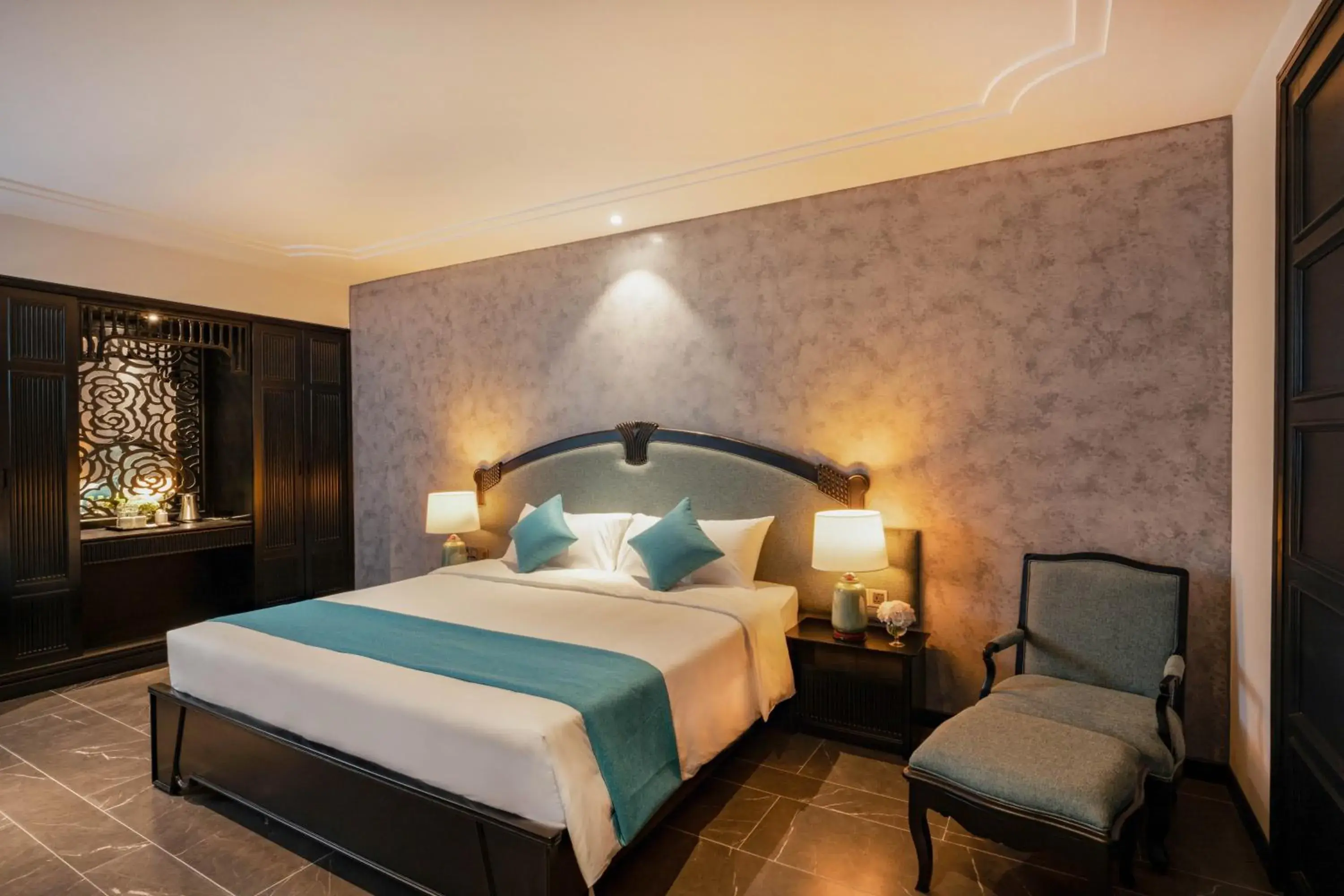 Bed in Dankbaar Resort Quy Nhon Bed in Dankbaar Resort Quy Nhon