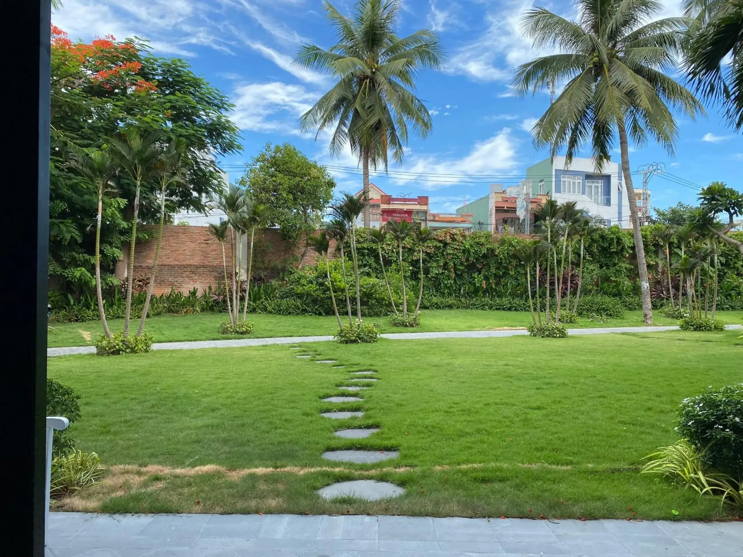 Garden view in Dankbaar Resort Quy Nhon Garden view in Dankbaar Resort Quy Nhon