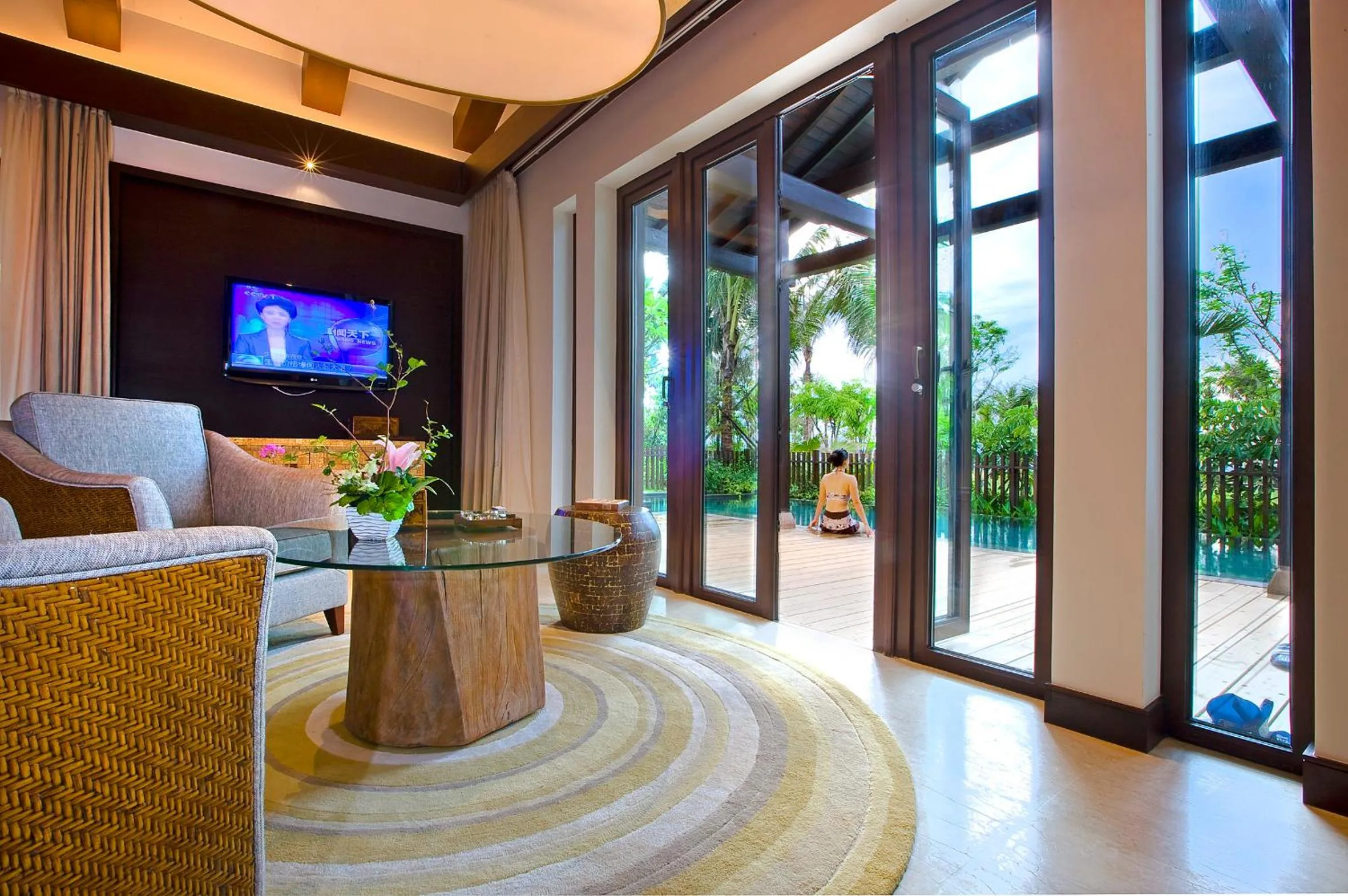 Living room in Narada Resort & Spa Perfume Bay Sanya - All Villas