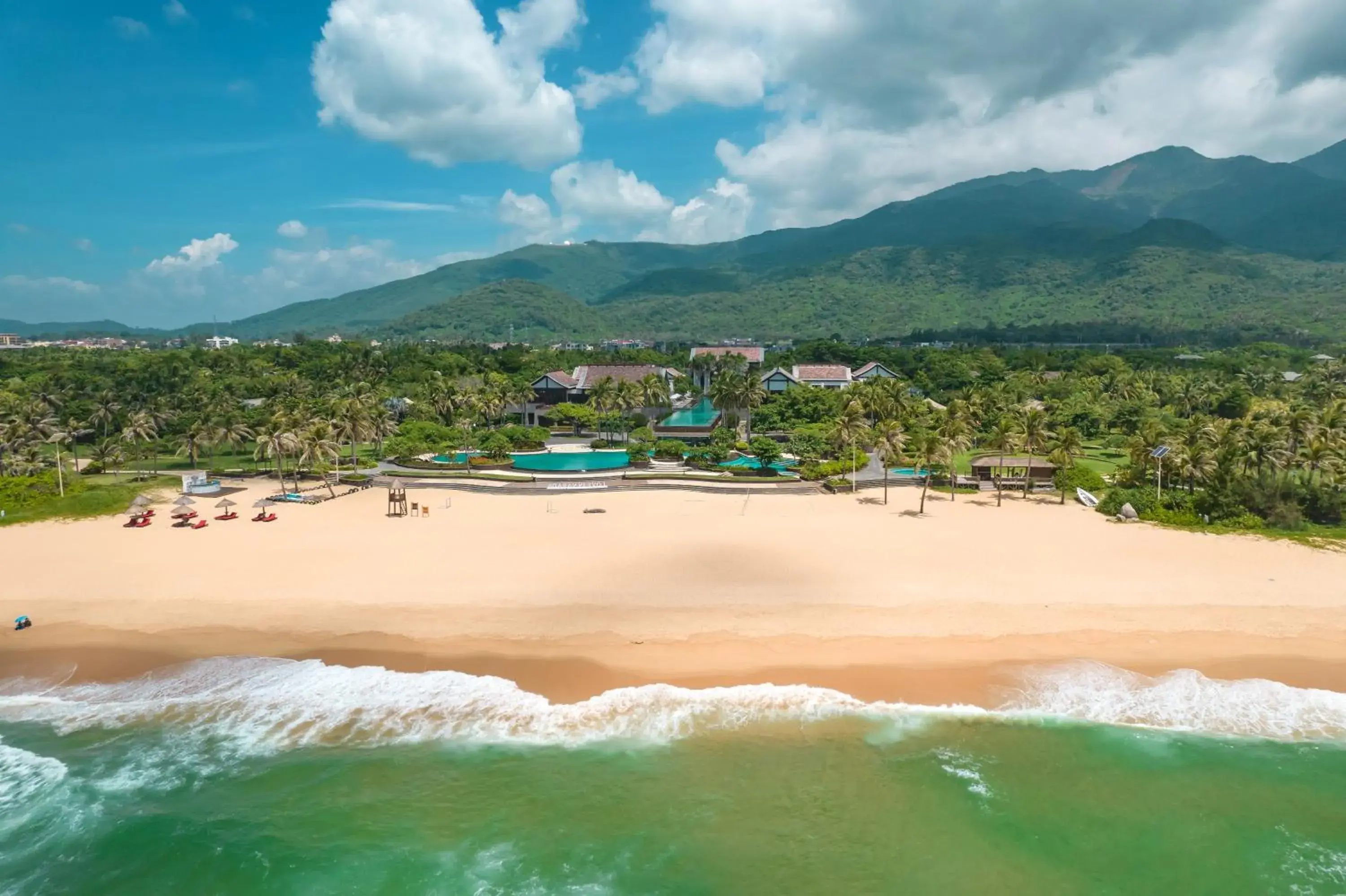 Bird's eye view in Narada Resort & Spa Perfume Bay Sanya - All Villas Bird's eye view in Narada Resort & Spa Perfume Bay Sanya - All Villas