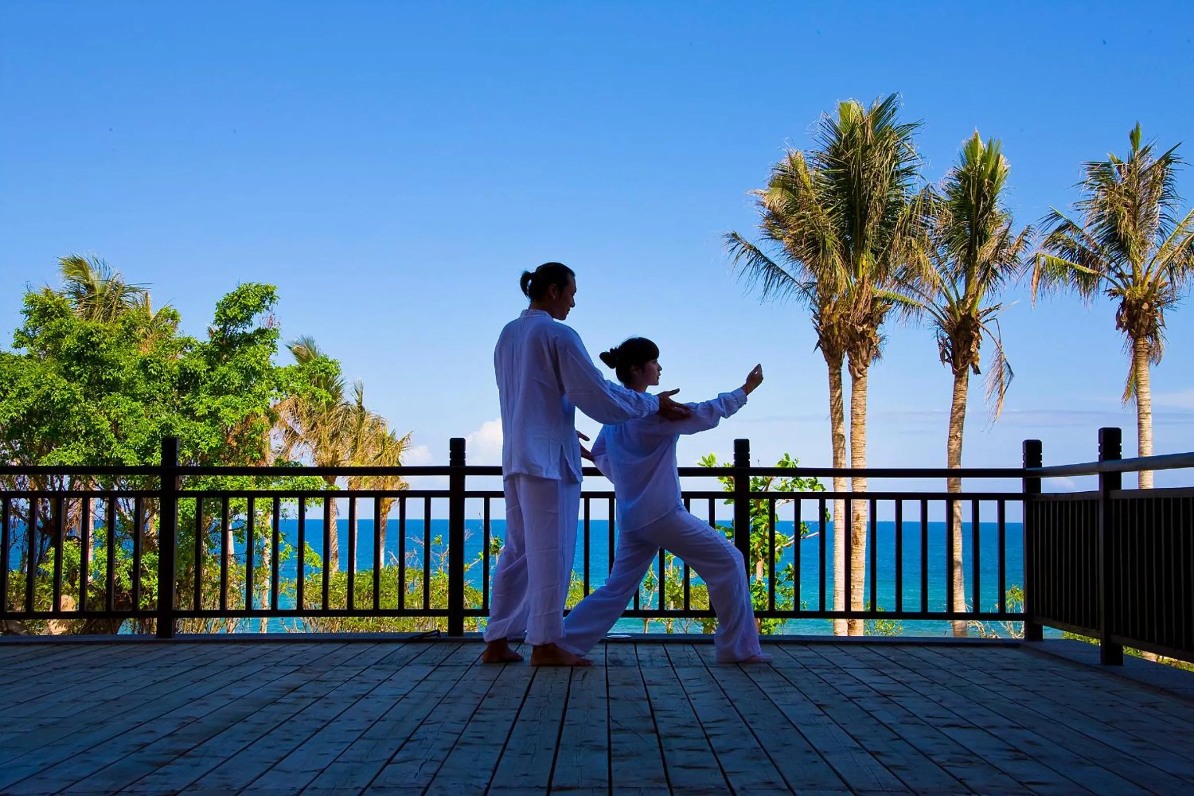 Balcony/Terrace in Narada Resort & Spa Perfume Bay Sanya - All Villas