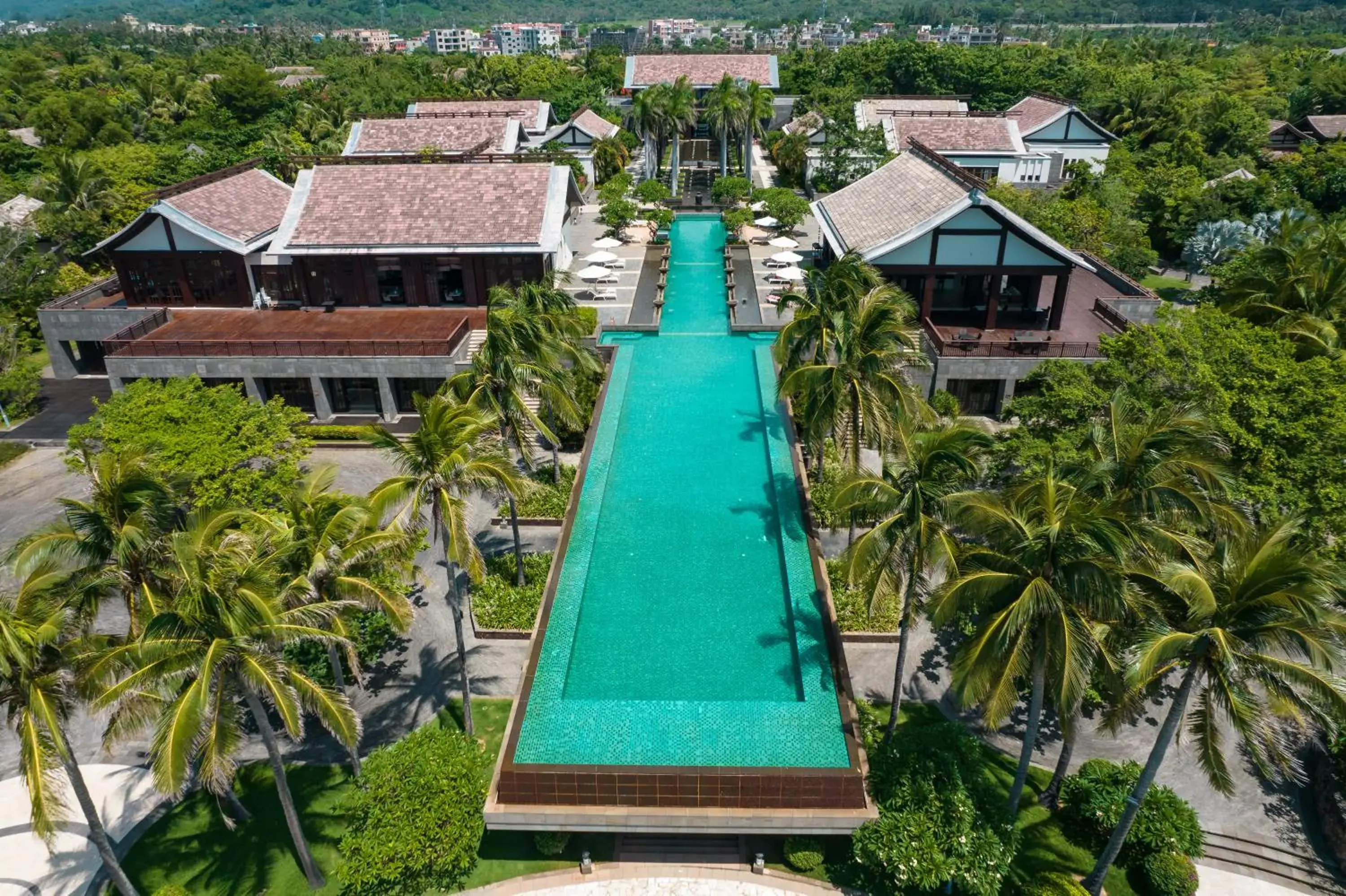 Swimming pool in Narada Resort & Spa Perfume Bay Sanya - All Villas Swimming pool in Narada Resort & Spa Perfume Bay Sanya - All Villas