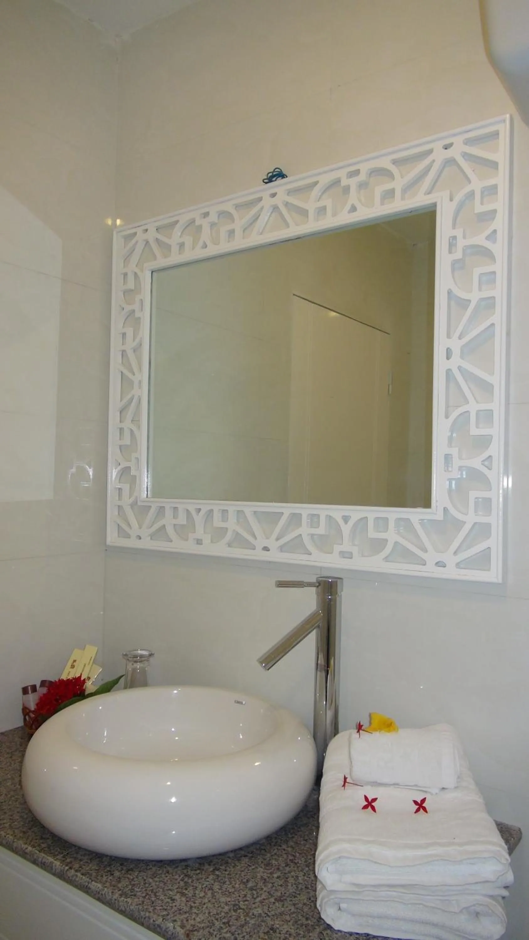 towels, Bathroom in Pho Hoi 1 Hotel