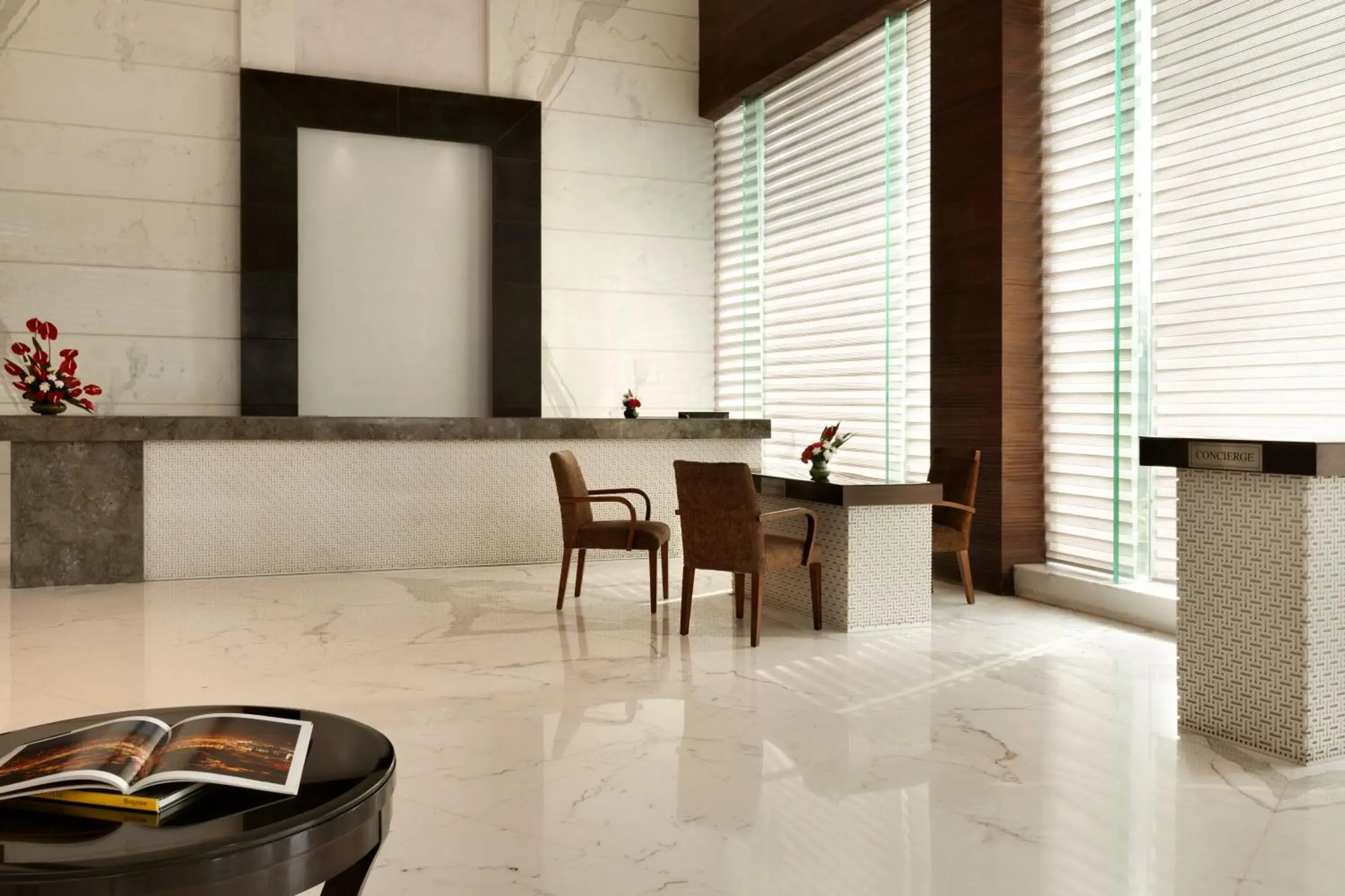 Lobby or reception in Ramada Gurgaon Central Lobby or reception in Ramada Gurgaon Central