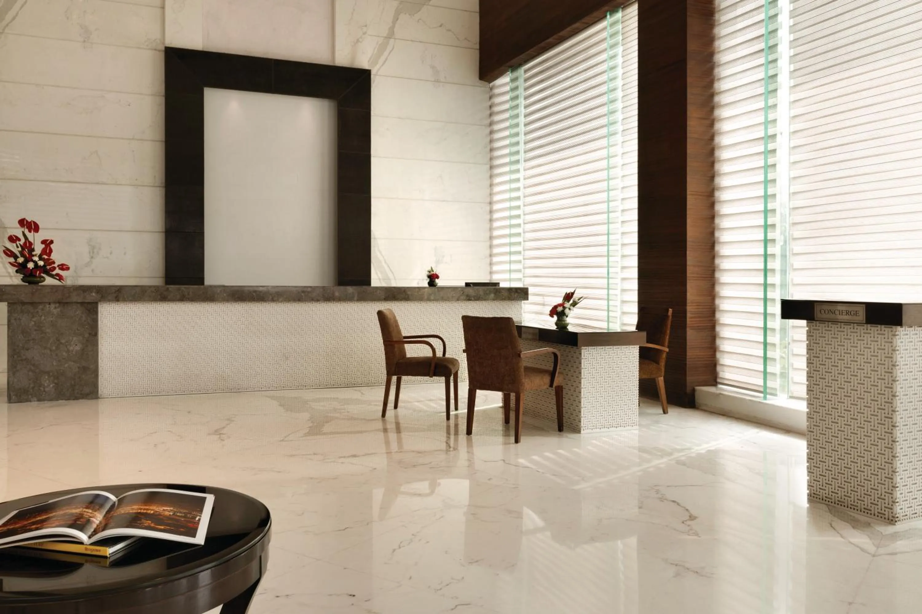 Lobby or reception in Ramada Gurgaon Central