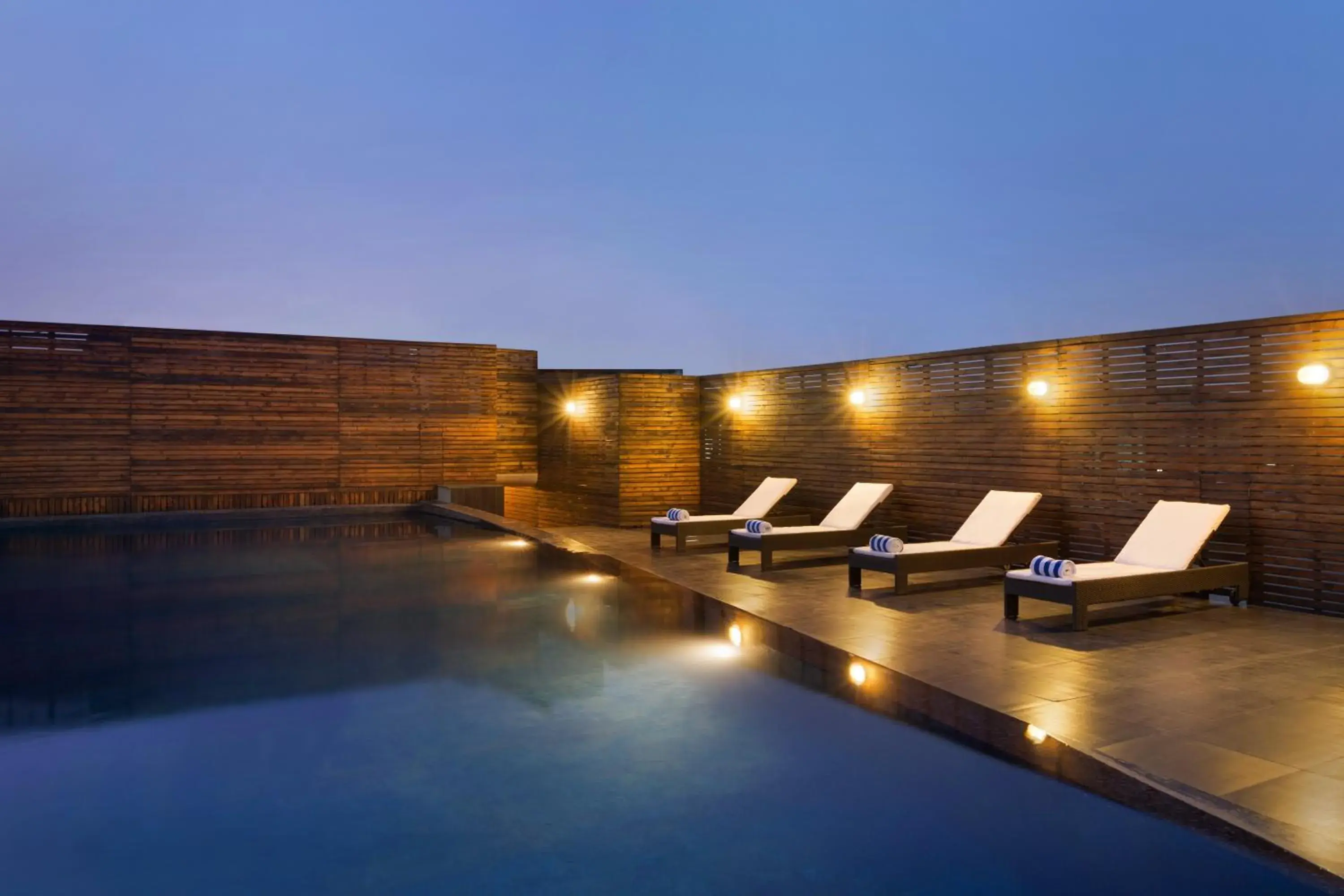 Swimming pool in Ramada Gurgaon Central Swimming pool in Ramada Gurgaon Central