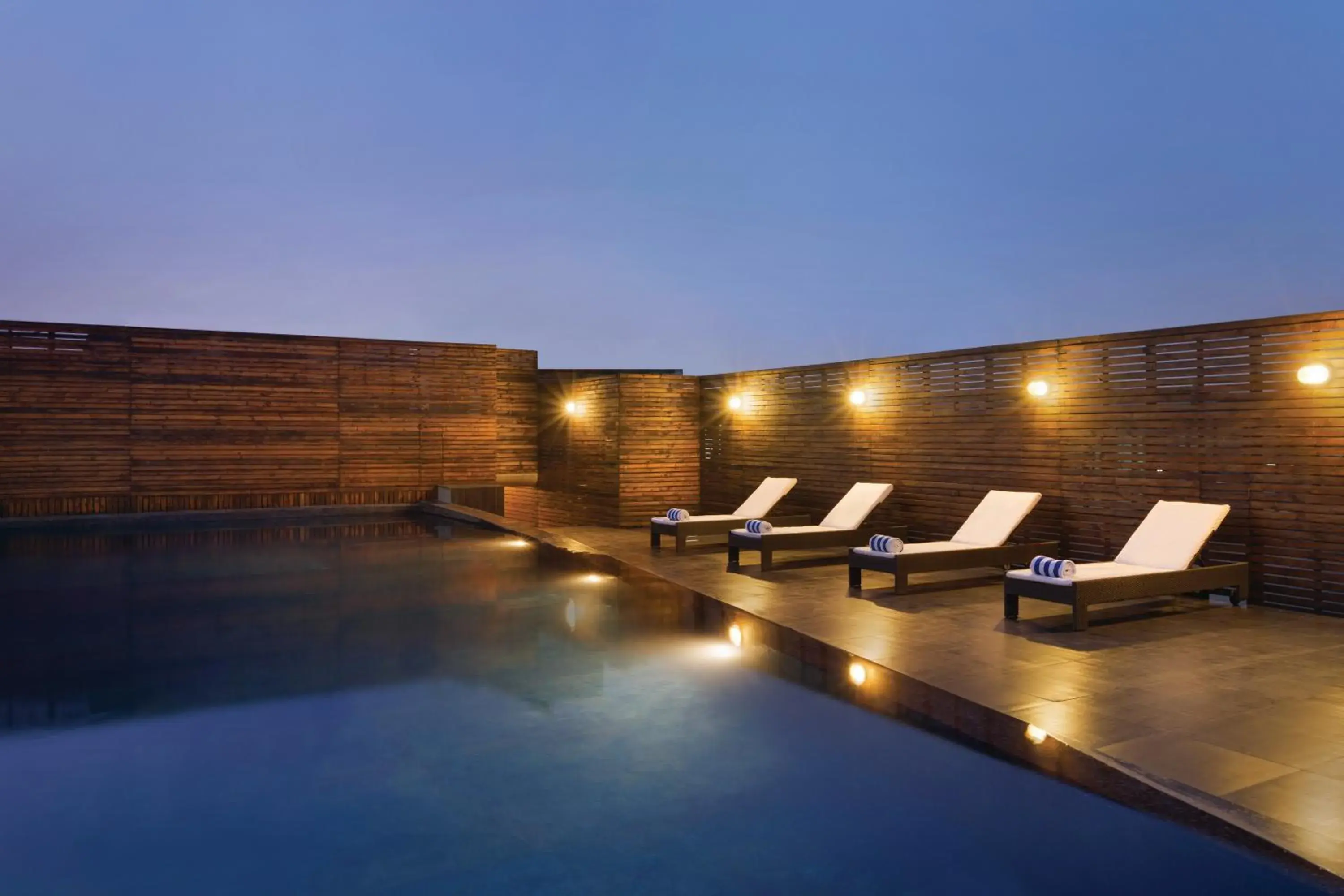 Swimming pool in Ramada Gurgaon Central Swimming pool in Ramada Gurgaon Central
