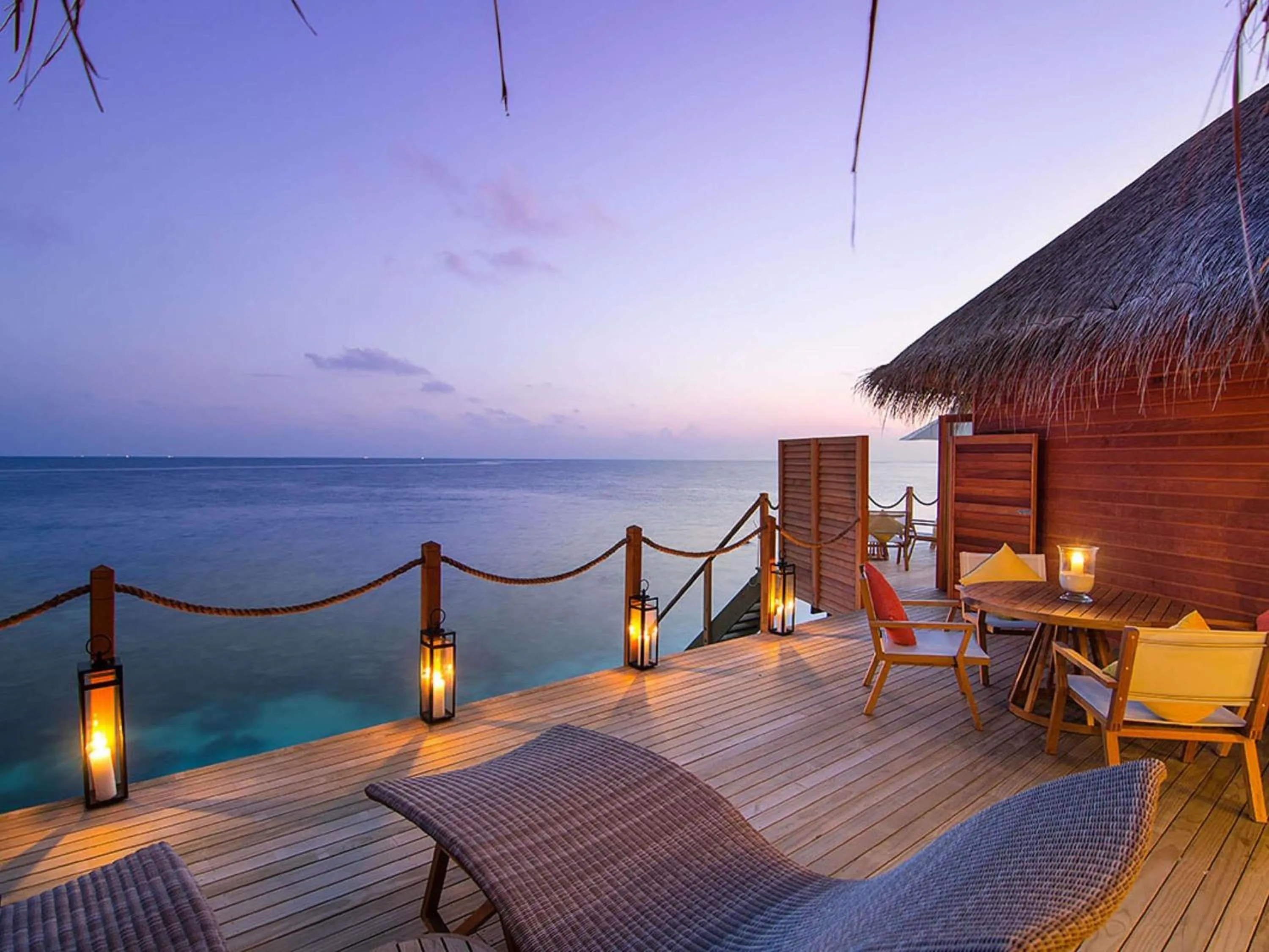 Bedroom in V Villas Maldives at Mirihi - MGallery Collection