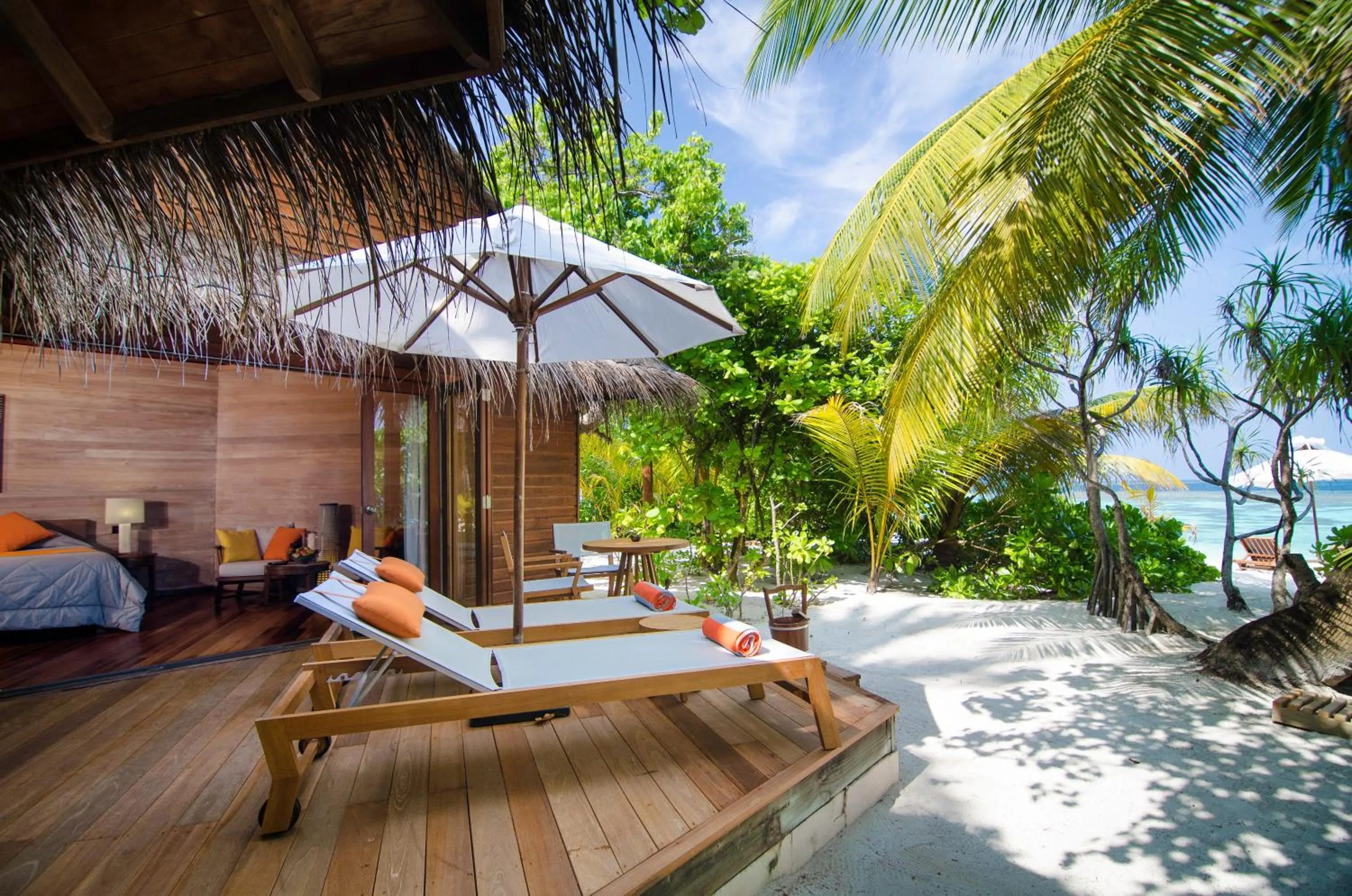 View (from property/room) in V Villas Maldives at Mirihi - MGallery Collection