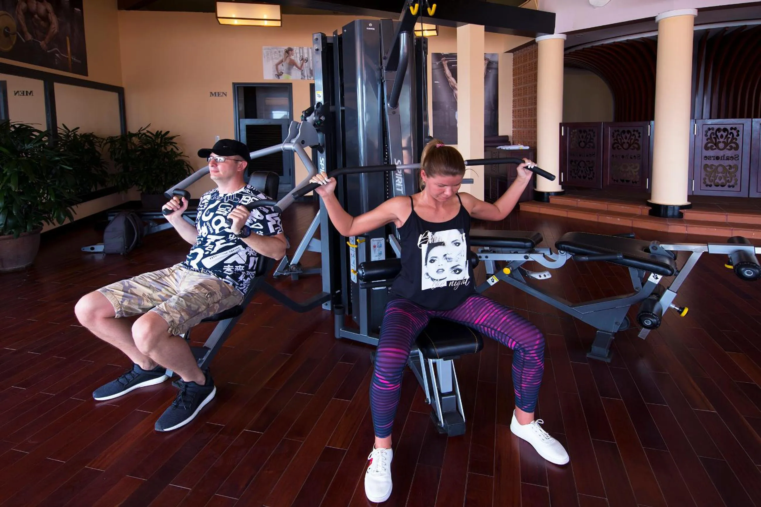 Fitness centre/facilities in Seahorse Resort & Spa