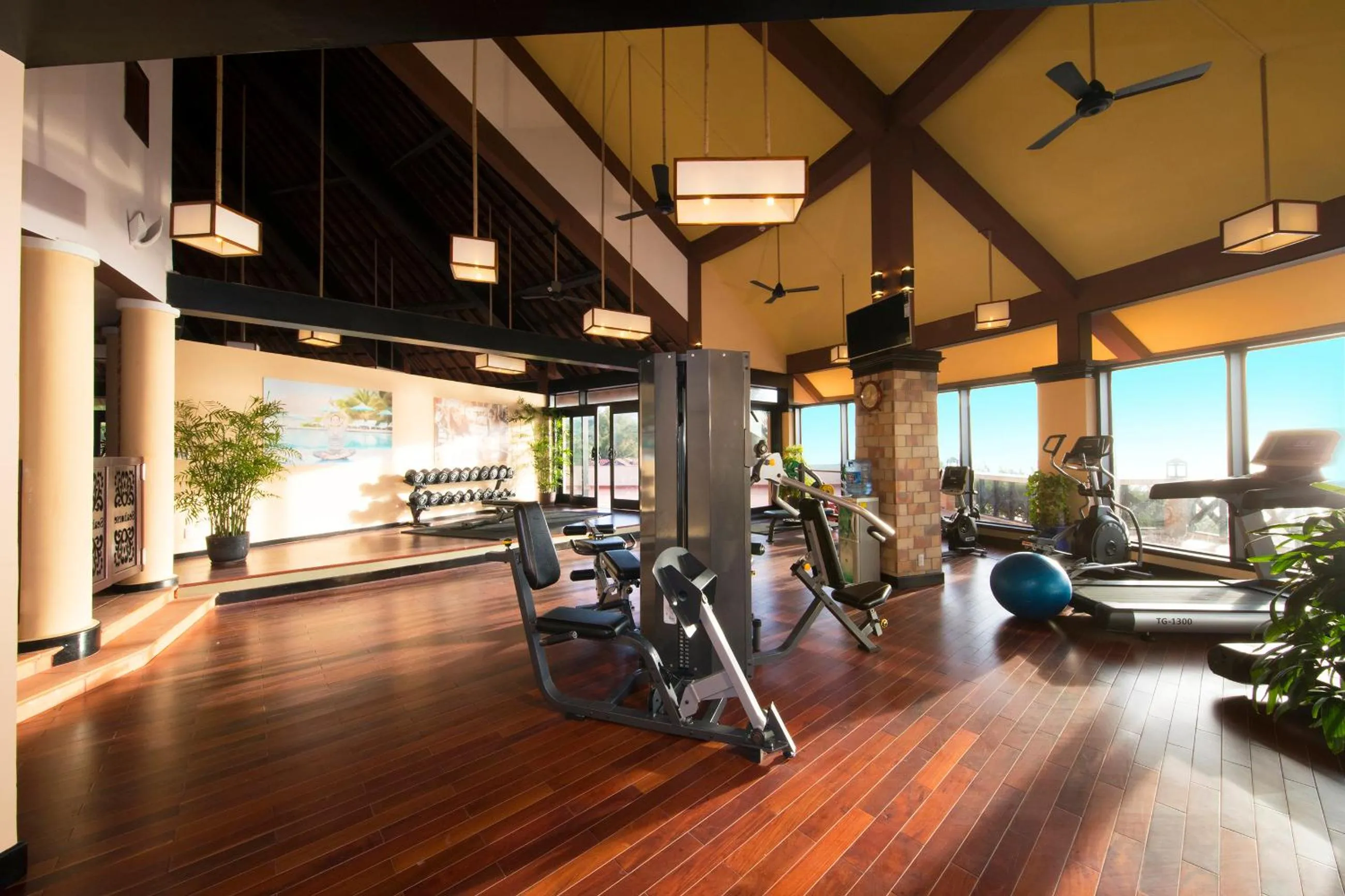 Fitness centre/facilities in Seahorse Resort & Spa