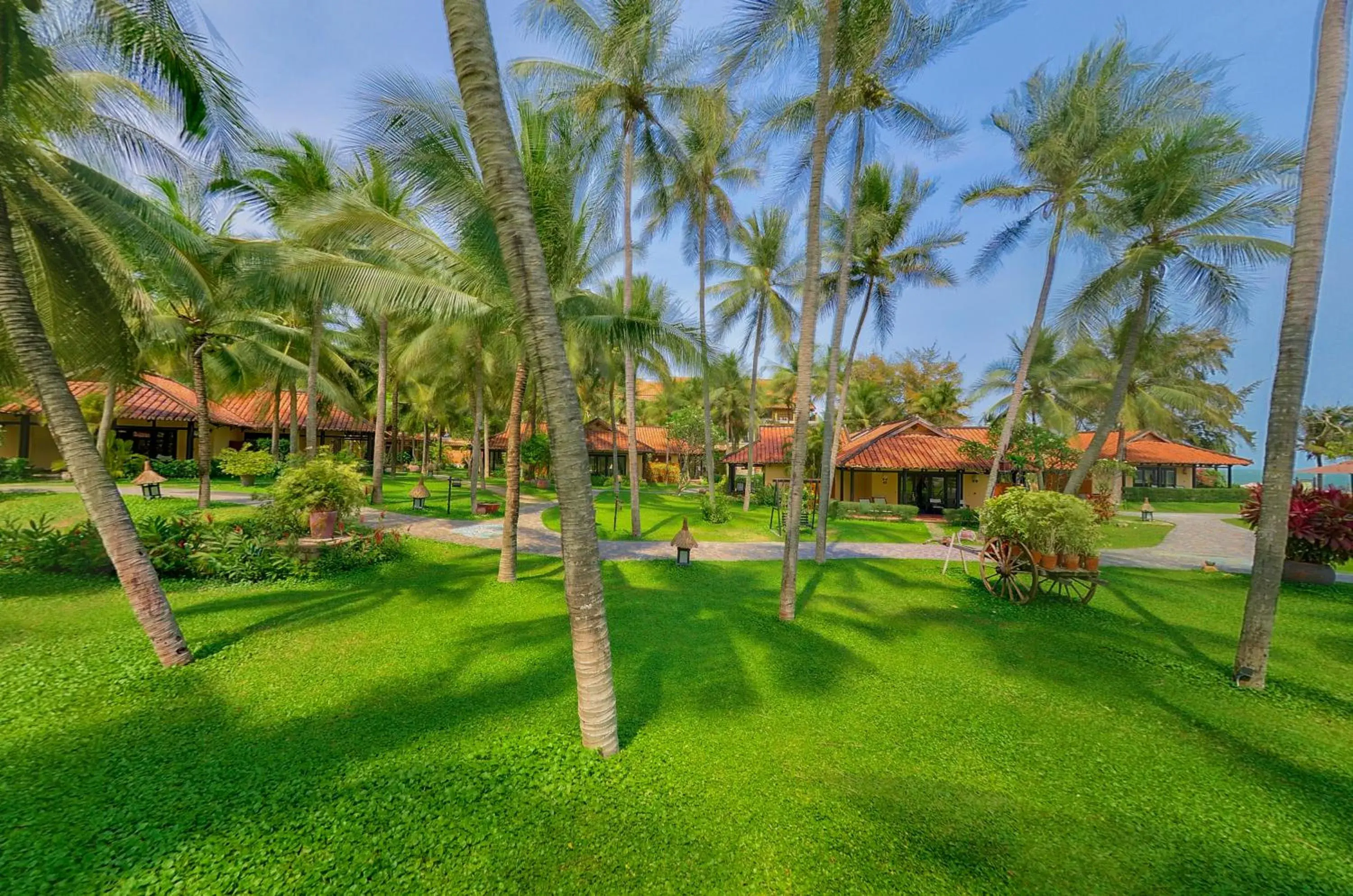 Garden view in Seahorse Resort & Spa Garden view in Seahorse Resort & Spa