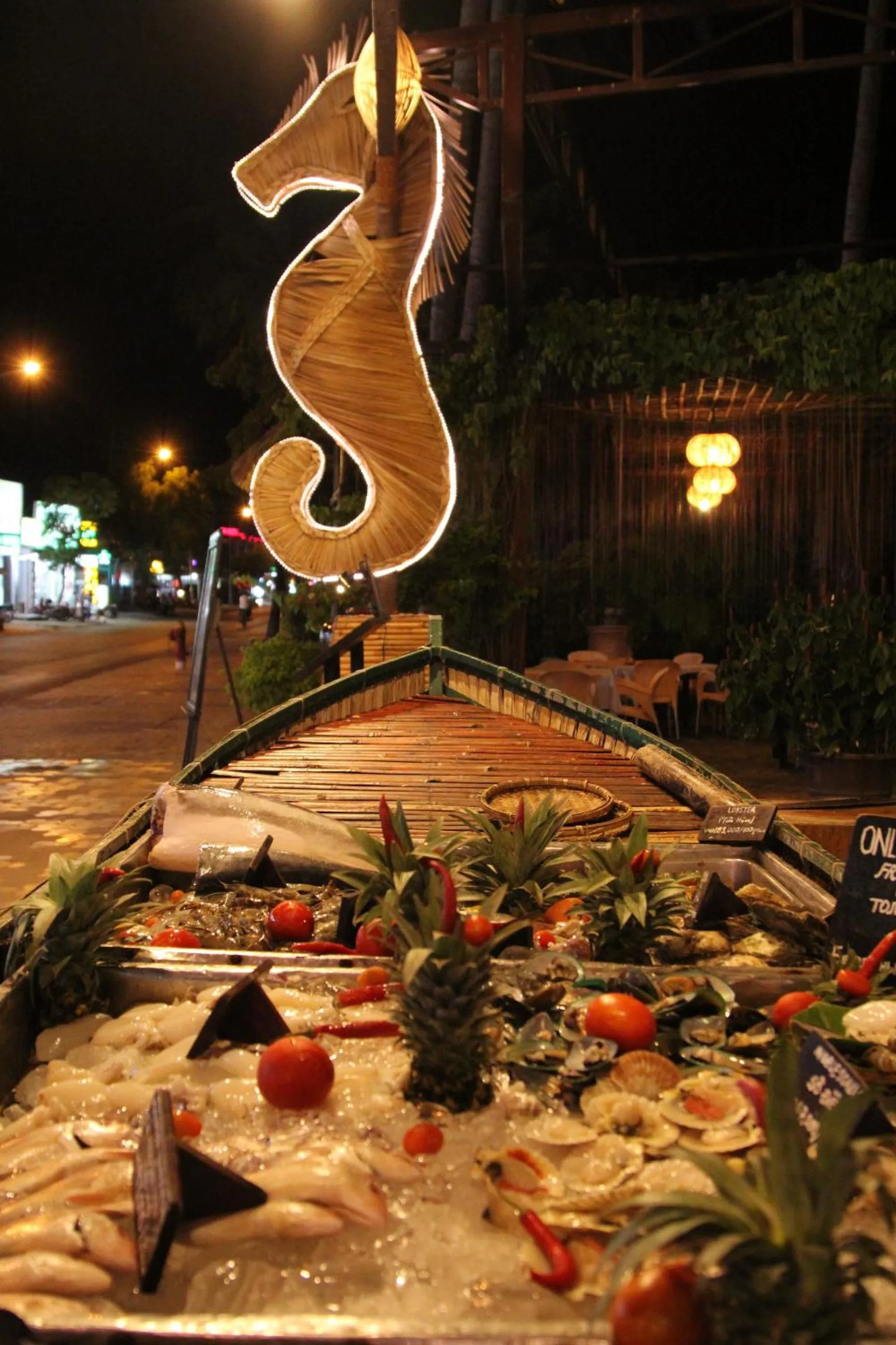 BBQ facilities in Seahorse Resort & Spa