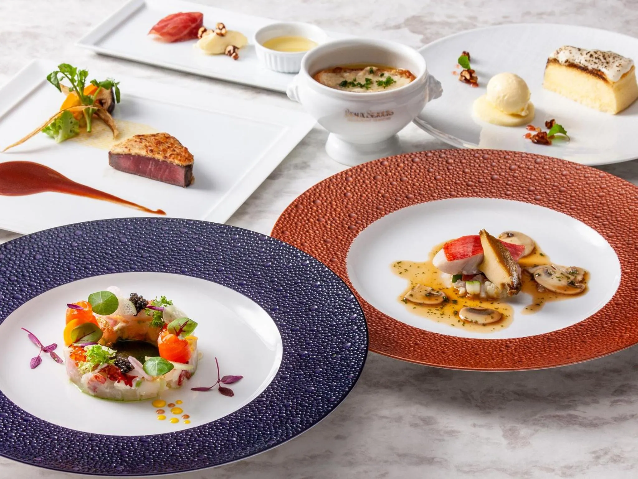 Food and drinks in Lake Biwa Otsu Prince Hotel