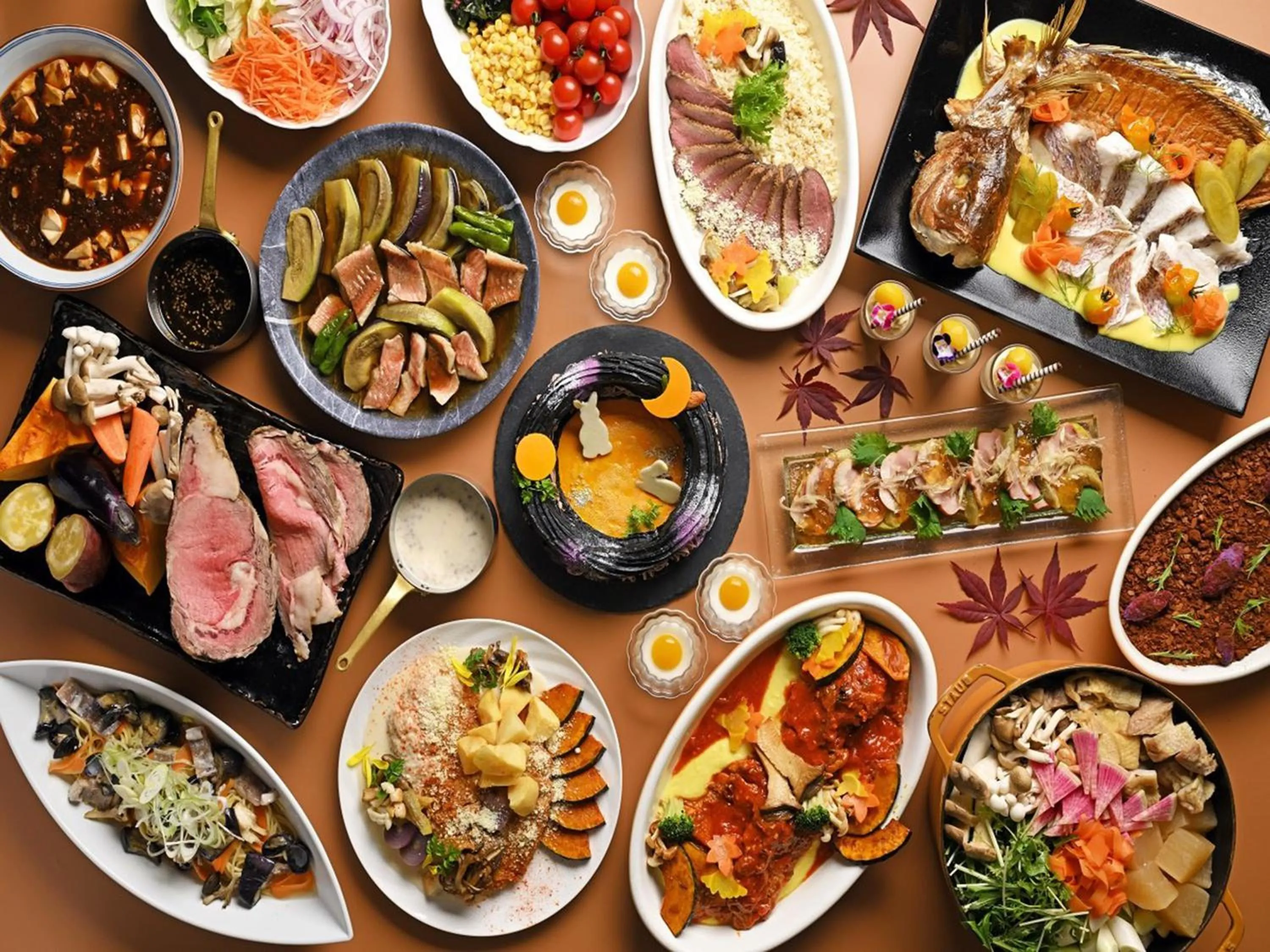 Food in Lake Biwa Otsu Prince Hotel