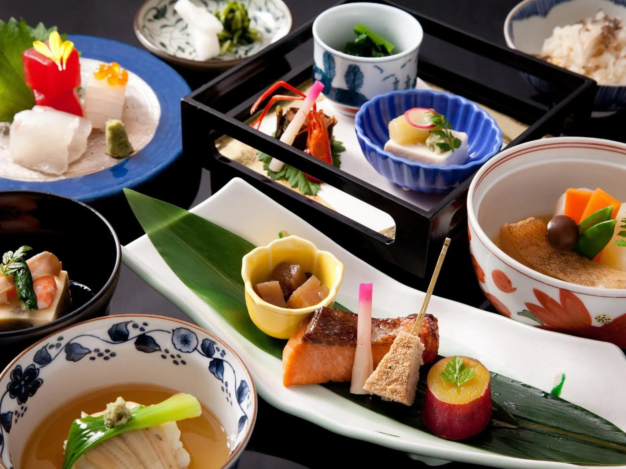 Food close-up in Lake Biwa Otsu Prince Hotel