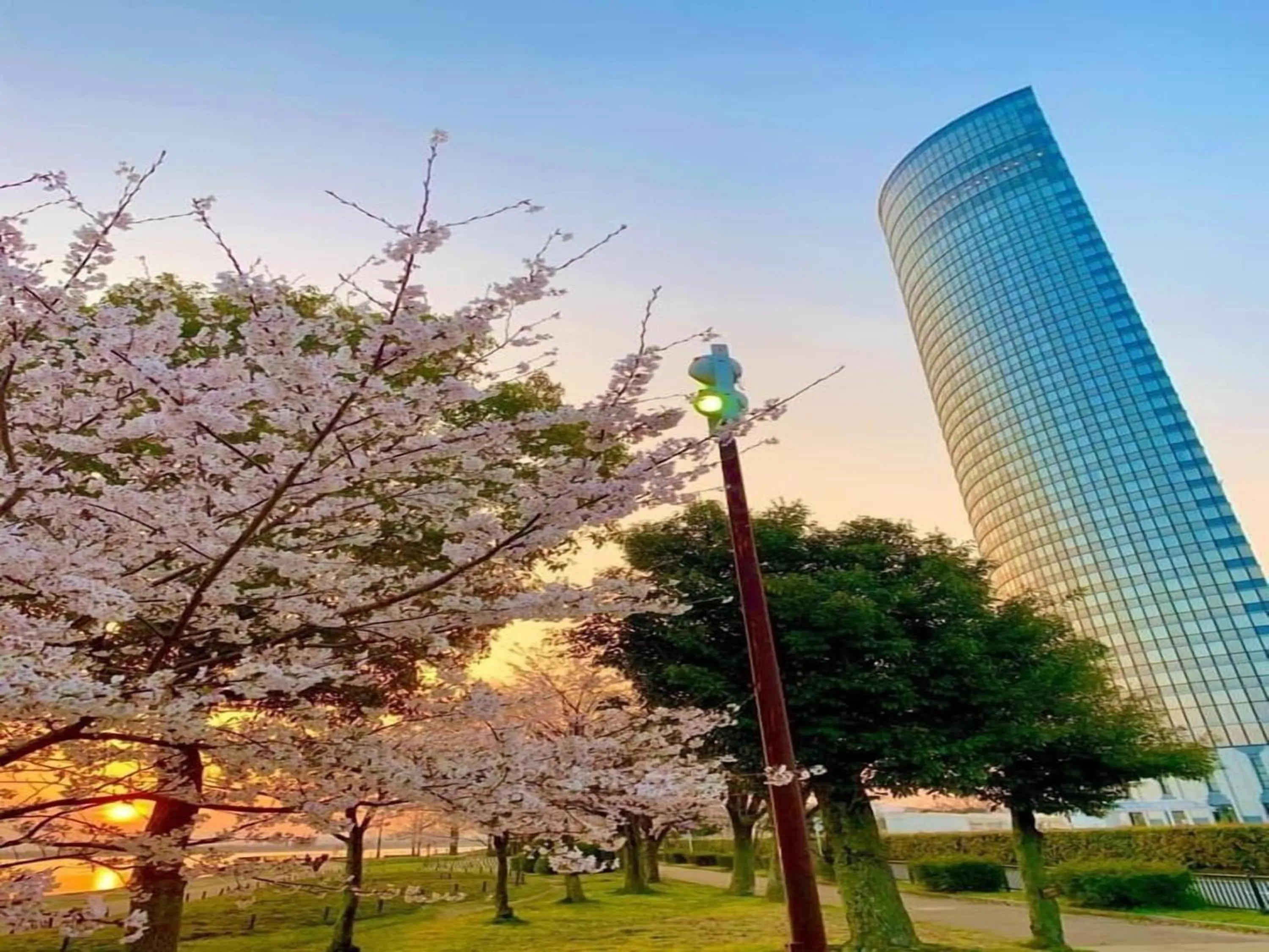 Natural landscape in Lake Biwa Otsu Prince Hotel