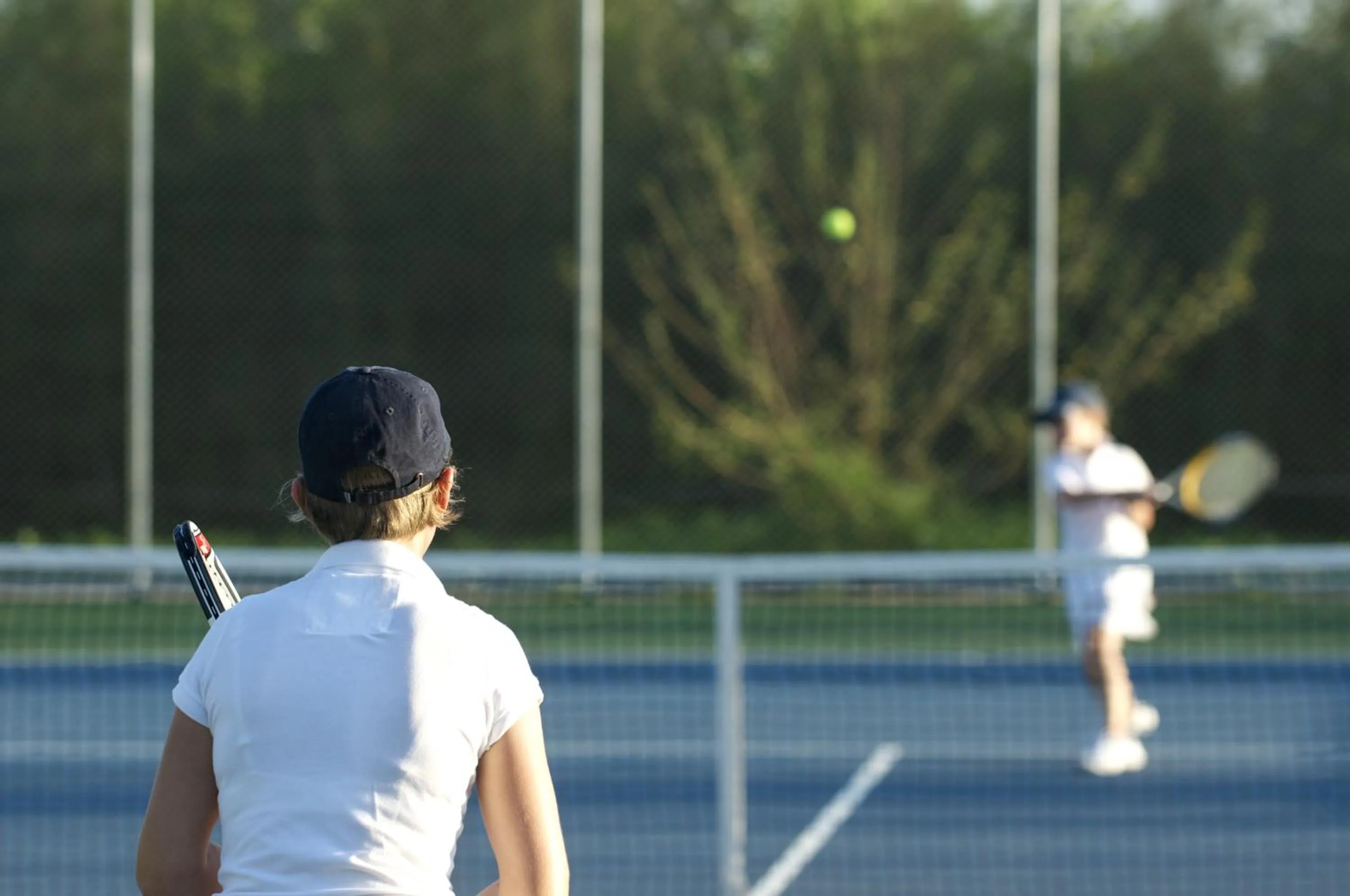 Tennis court in Sea Links Beach Hotel