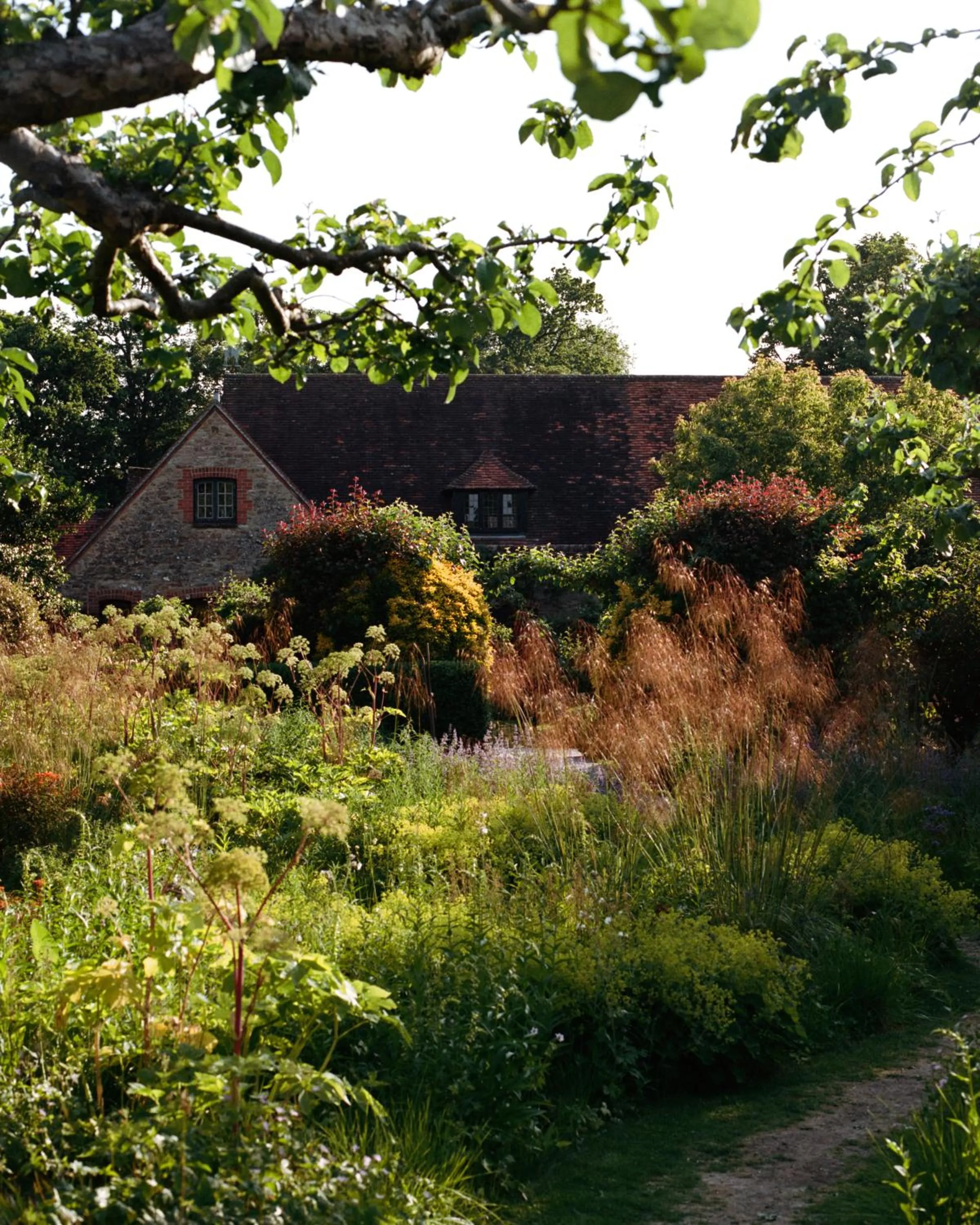 Garden in Le Manoir aux Quat'Saisons, A Belmond Hotel, Oxfordshire