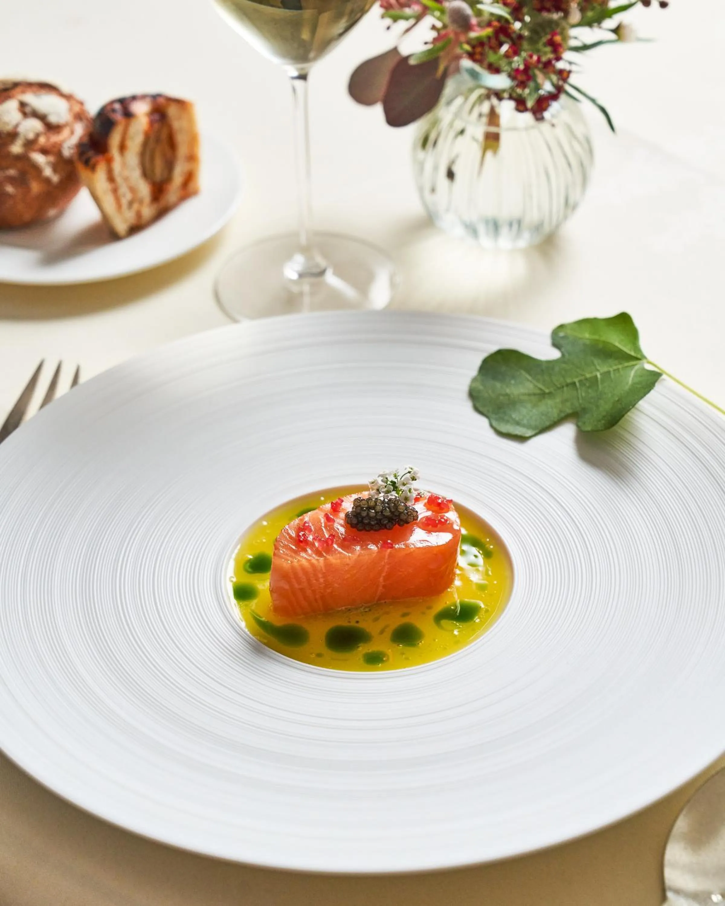 Food in Le Manoir aux Quat'Saisons, A Belmond Hotel, Oxfordshire