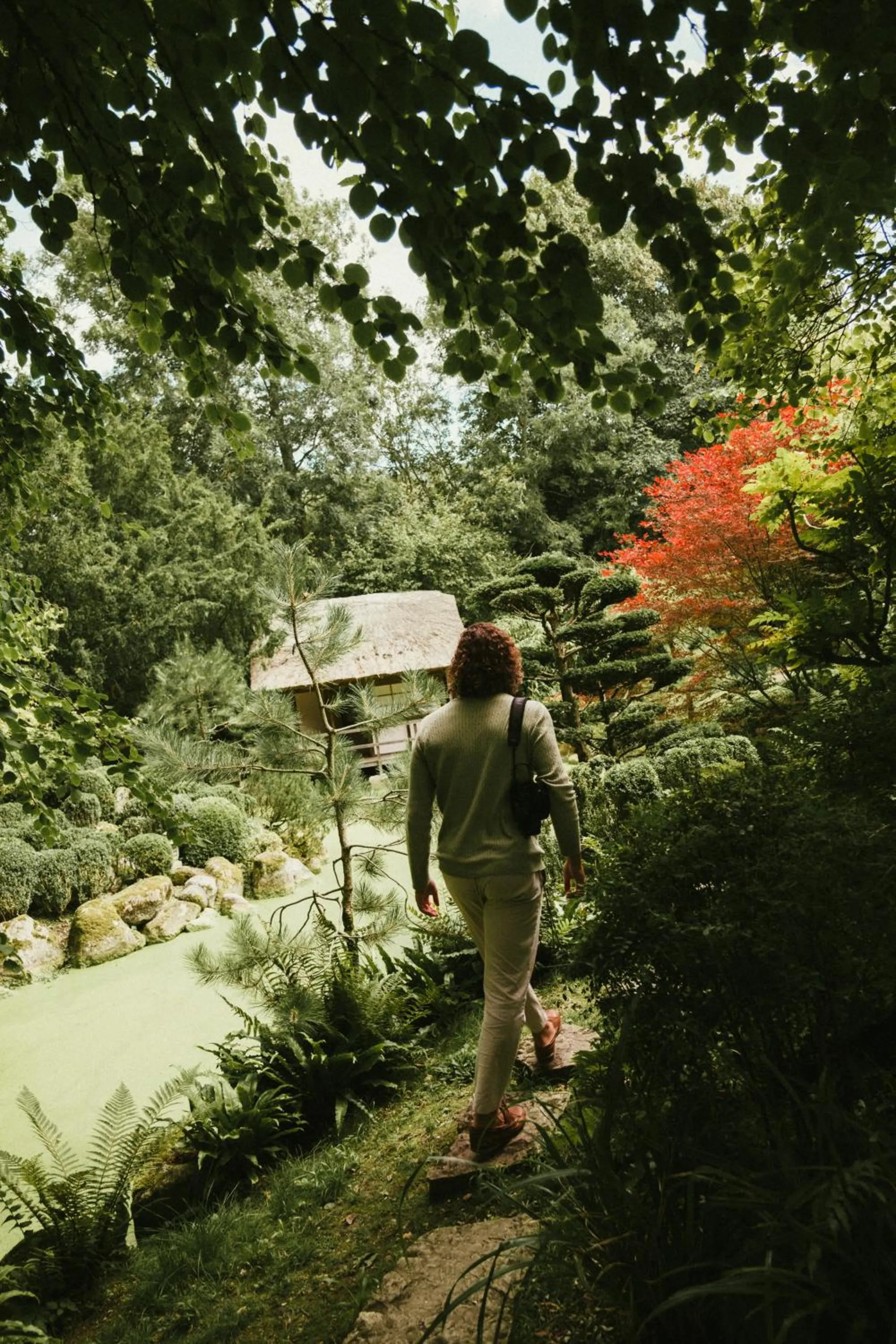 Garden in Le Manoir aux Quat'Saisons, A Belmond Hotel, Oxfordshire