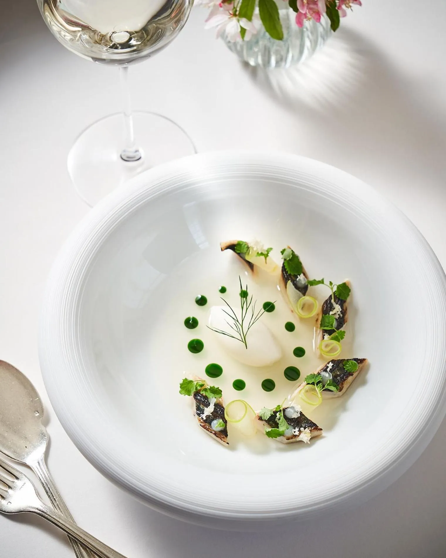 Food in Le Manoir aux Quat'Saisons, A Belmond Hotel, Oxfordshire